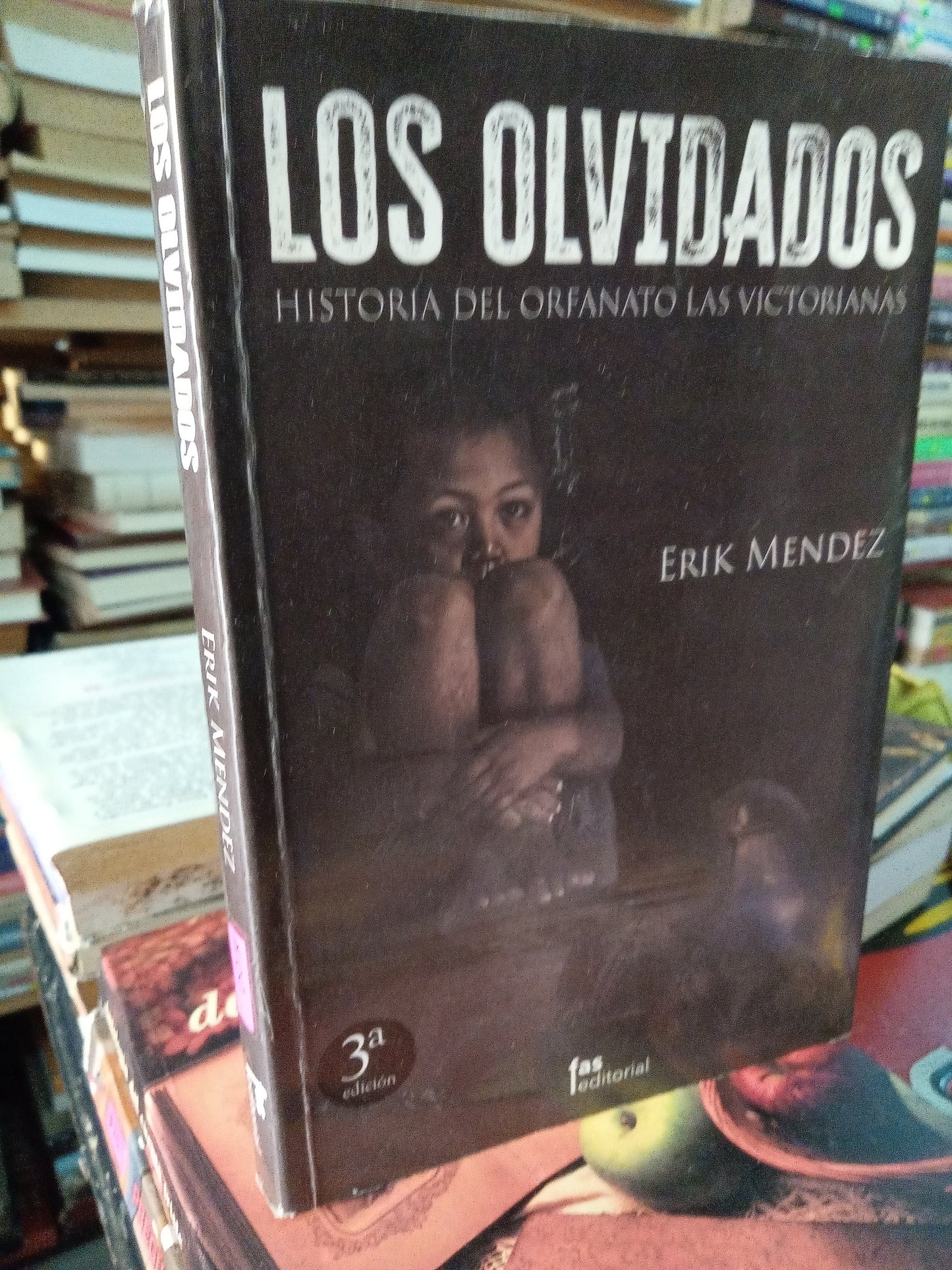 LOS OLVIDADOS HISTORIA DEL ORFANATO LAS VICTORIAS POR ERIK MENDEZ USADO NOVELA LITERARIO 207