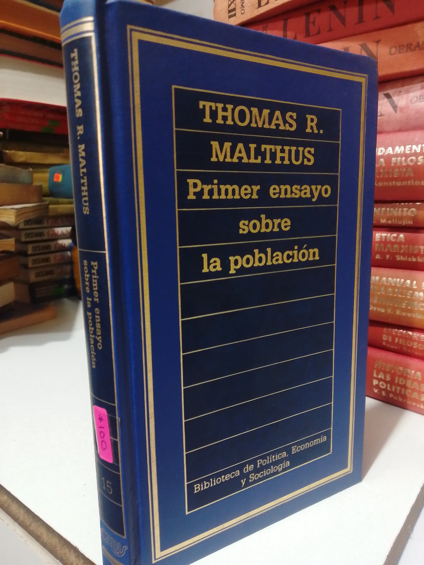 PRIMER ENSAYO SOBRE LA POBLACION POR THOMAS R. MALTHUS USADO FILOSOFIA JUAREZ
