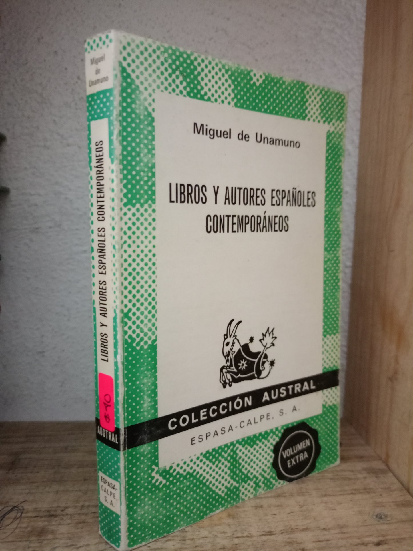 LIBROS Y AUTORES ESPAÑOLES CONTEMPORÁNEOS MIGUEL DE UNAMUNO USADO NOVELA LITERARIO 305