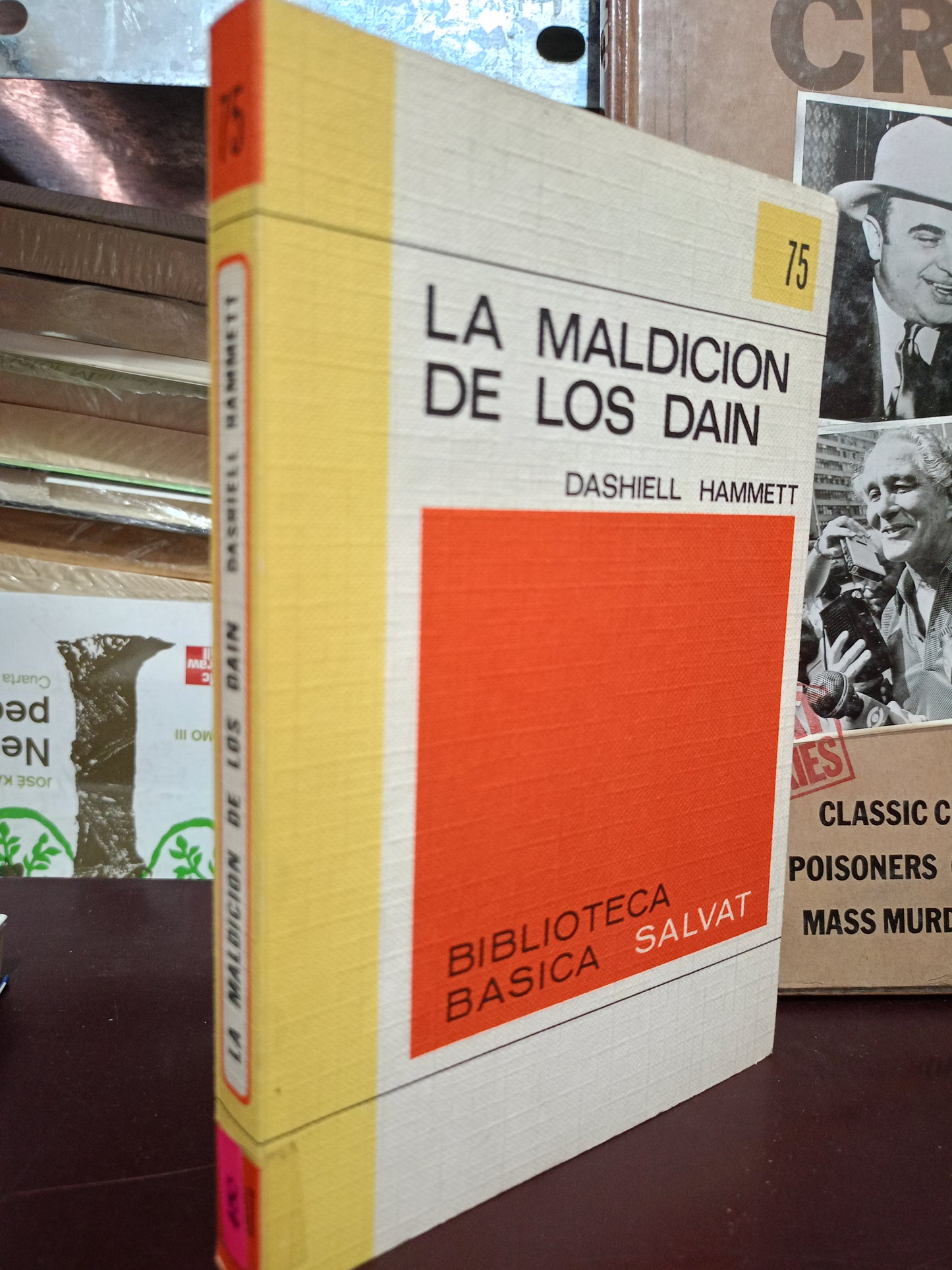 LA MALDICIÓN DE LOS DAIN DASHIELL HAMMETT USADO NOVELA LITERARIO 305