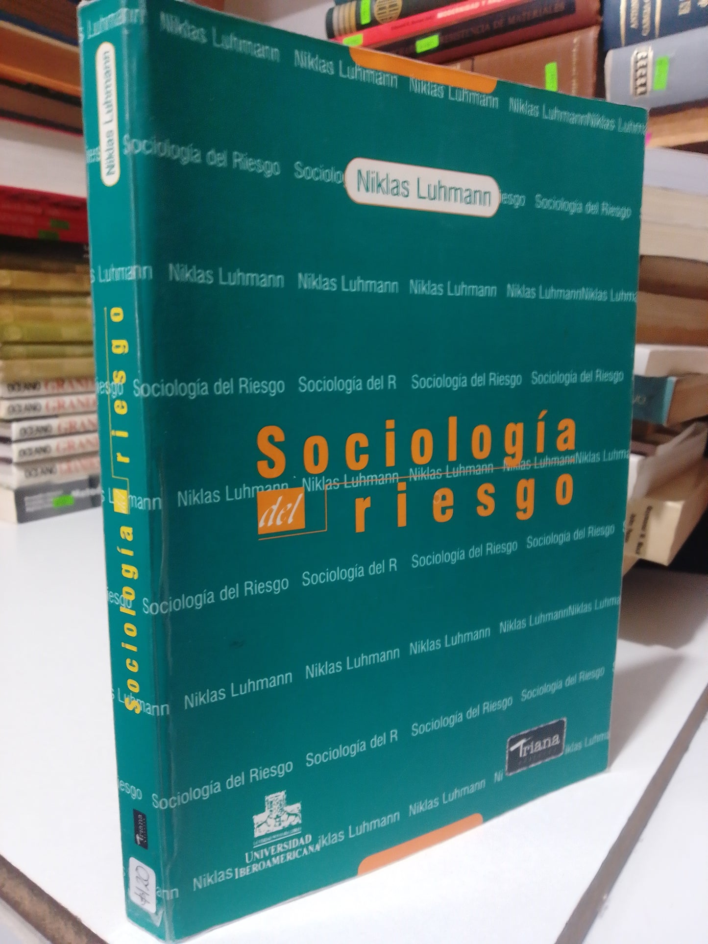SOCIOLOGIA DEL RIESGO POR NIKLAS LUHMANN USADO FILOSOFIA JUAREZ