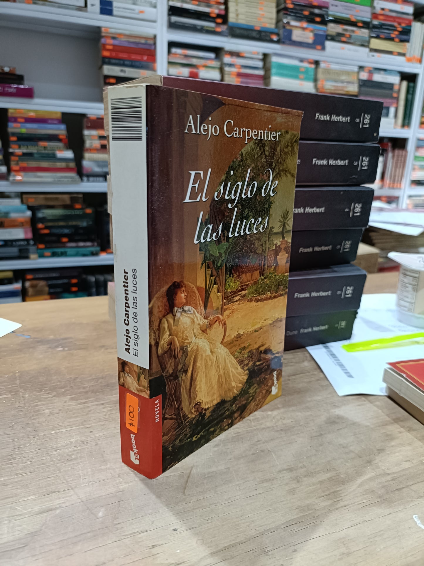 EL SIGLO DE LAS LUCES POR ALEJO CARPENTIER USADOS NOVELAS JUAREZ 515