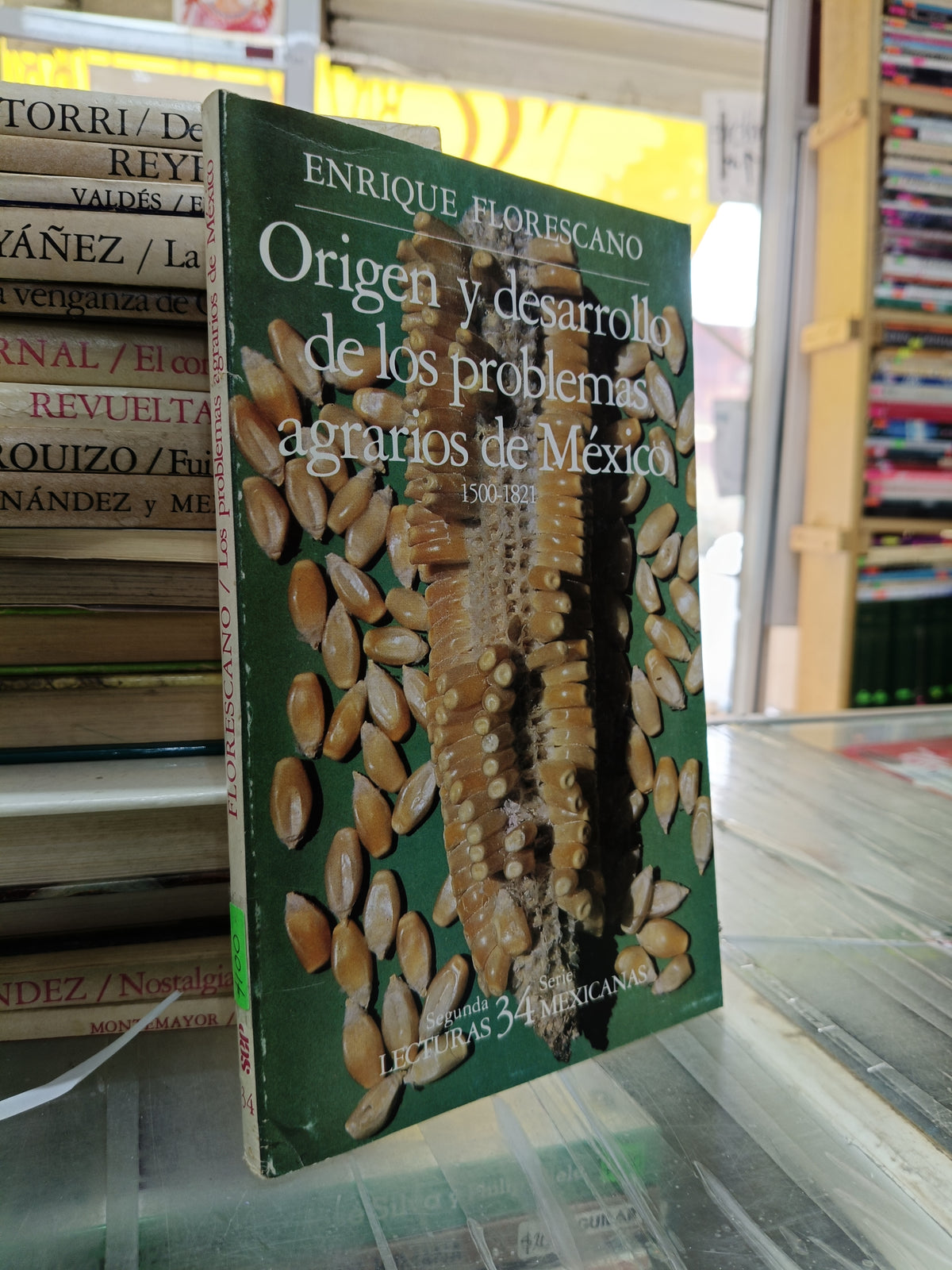 ORIGENES Y DESARROLLO DE LOS PROBLEMAS AGRARIOS DE MEXICO POR ENRIQUE FLORESCANO USADO NOVELA JUAREZ 515