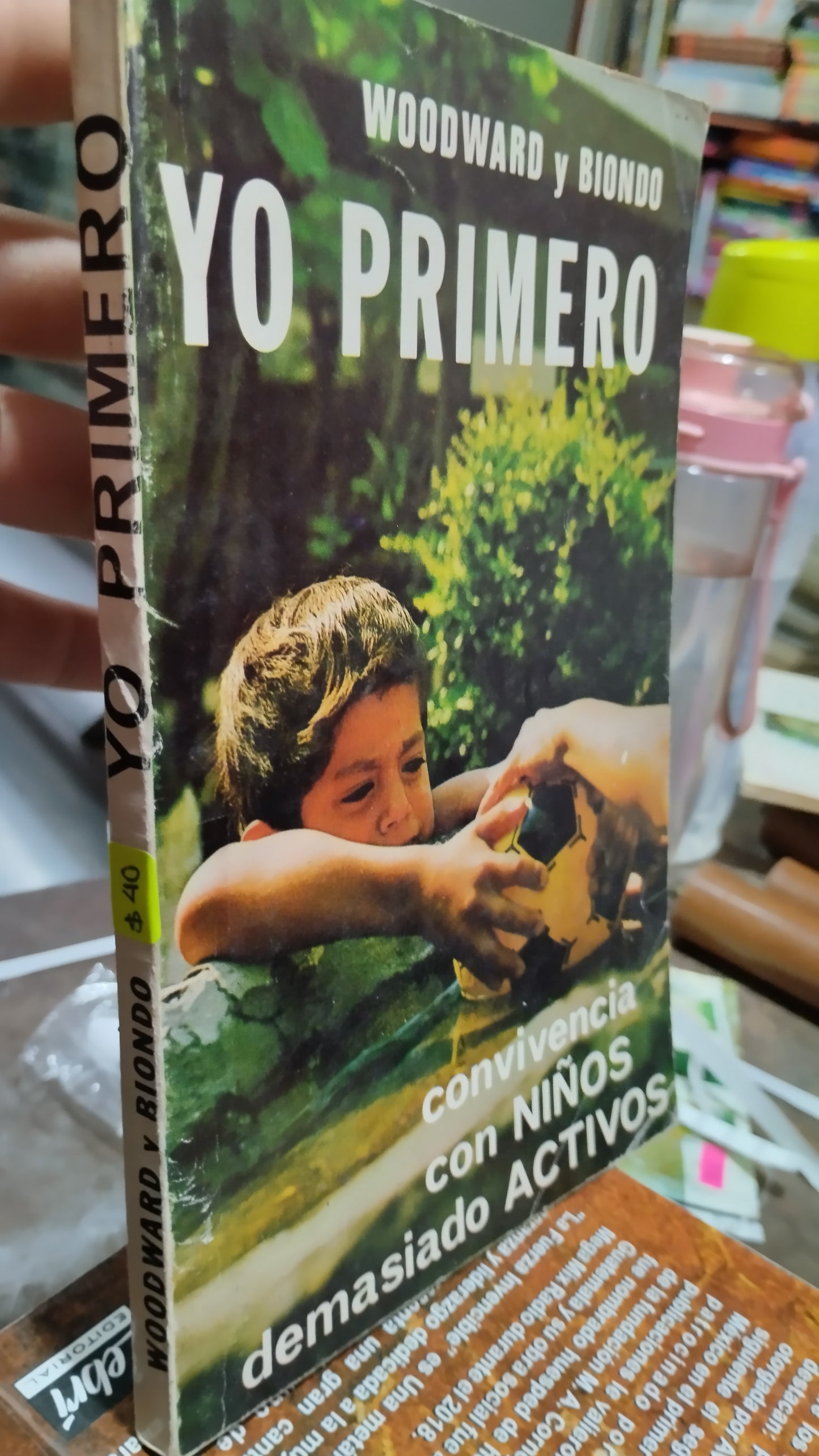 YO PRIMERO POR WOODWARD Y BIONDO LIBRO USADO NOVELAS ALDAMA