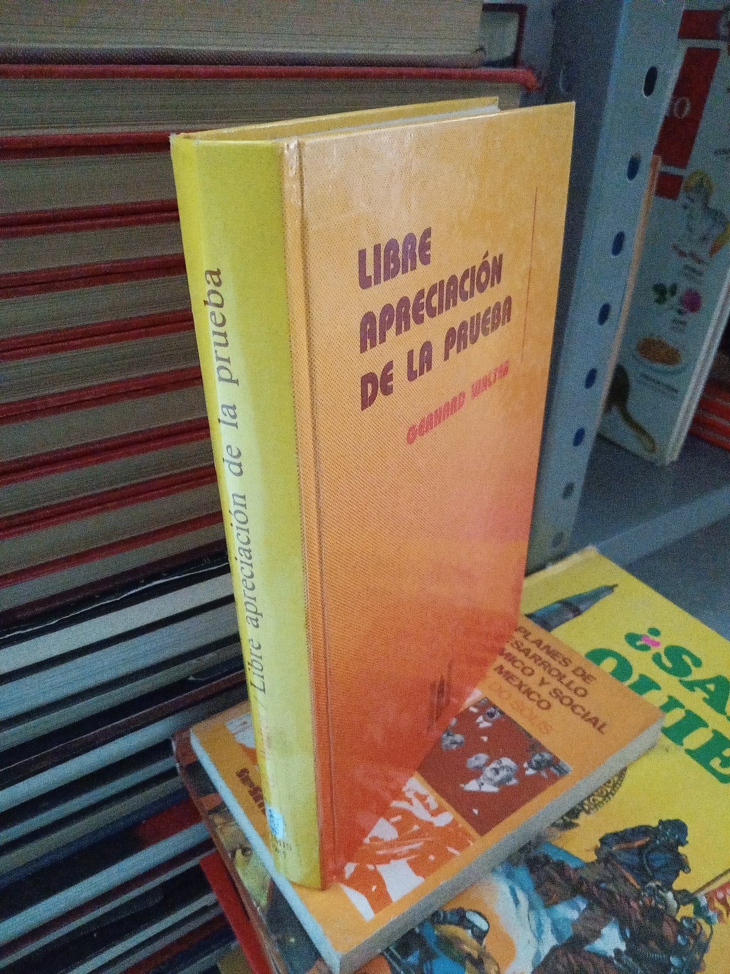 LIBRE APRECIACION DE LA PRUEBA POR GERHARD WALTER USADO DERECHO LITERARIO 207