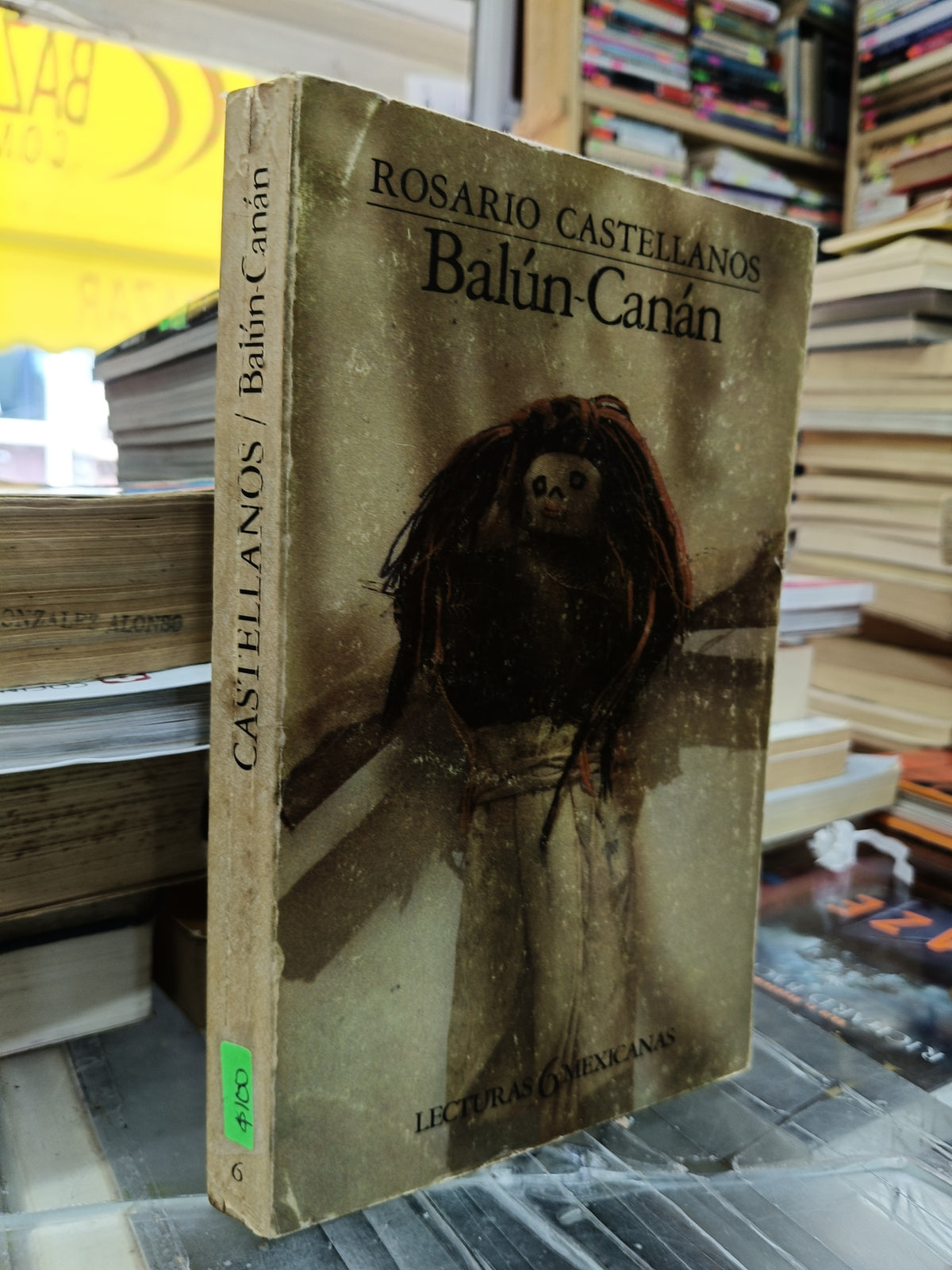 BALUN CANAN POR ROSARIO CASTELLANOS USADO NOVELA JUAREZ 515