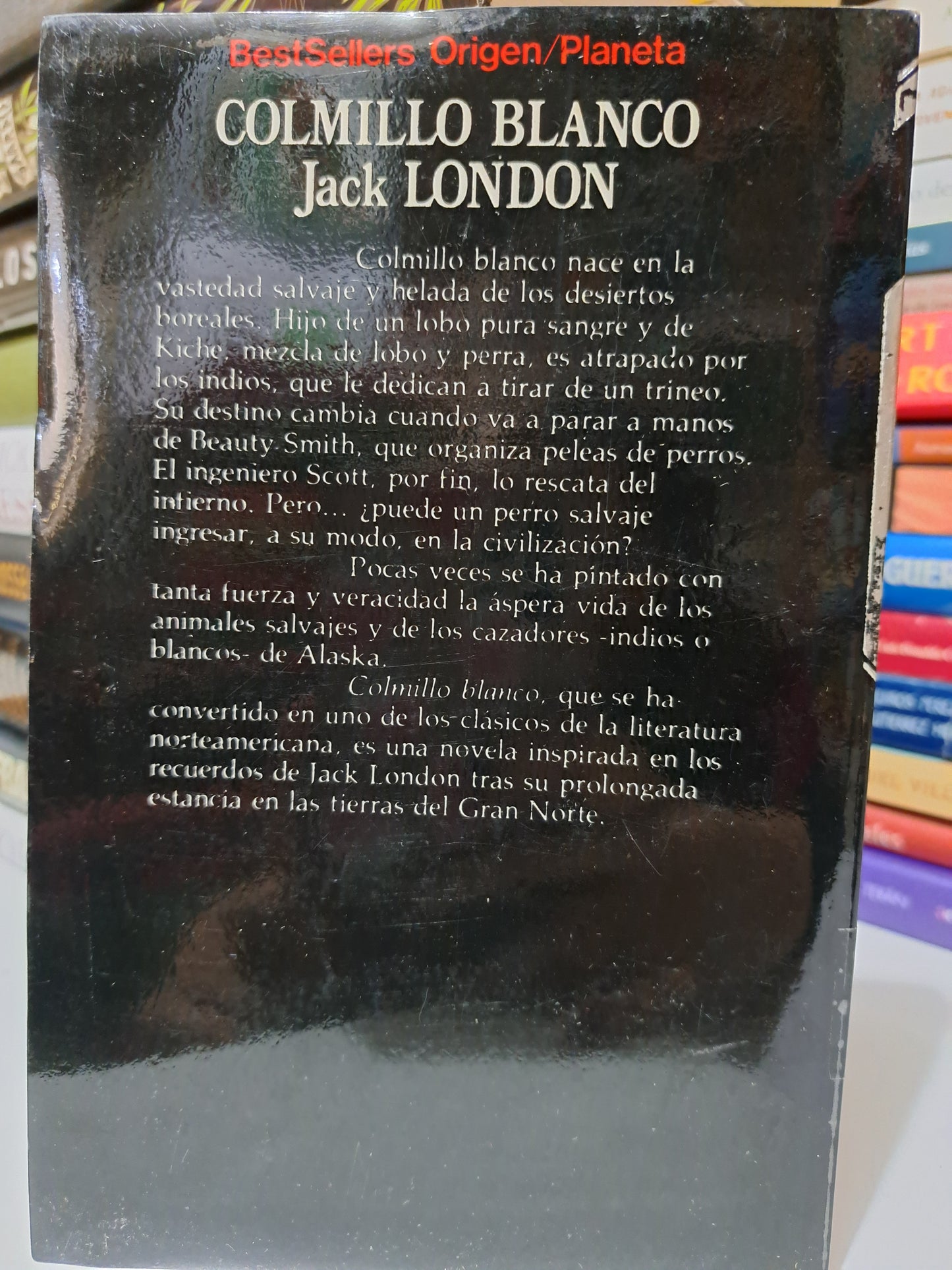 COLMILLO BLANCO #35 JACK LONDON USADO NOVELA JUÁREZ