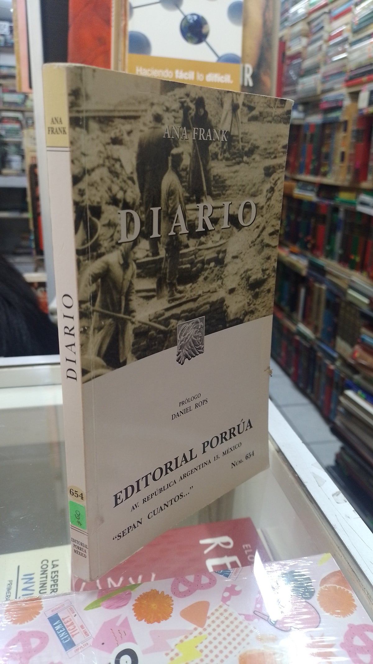 DIARIO POR ANA FRANK USADO NOVELA JUAREZ 515