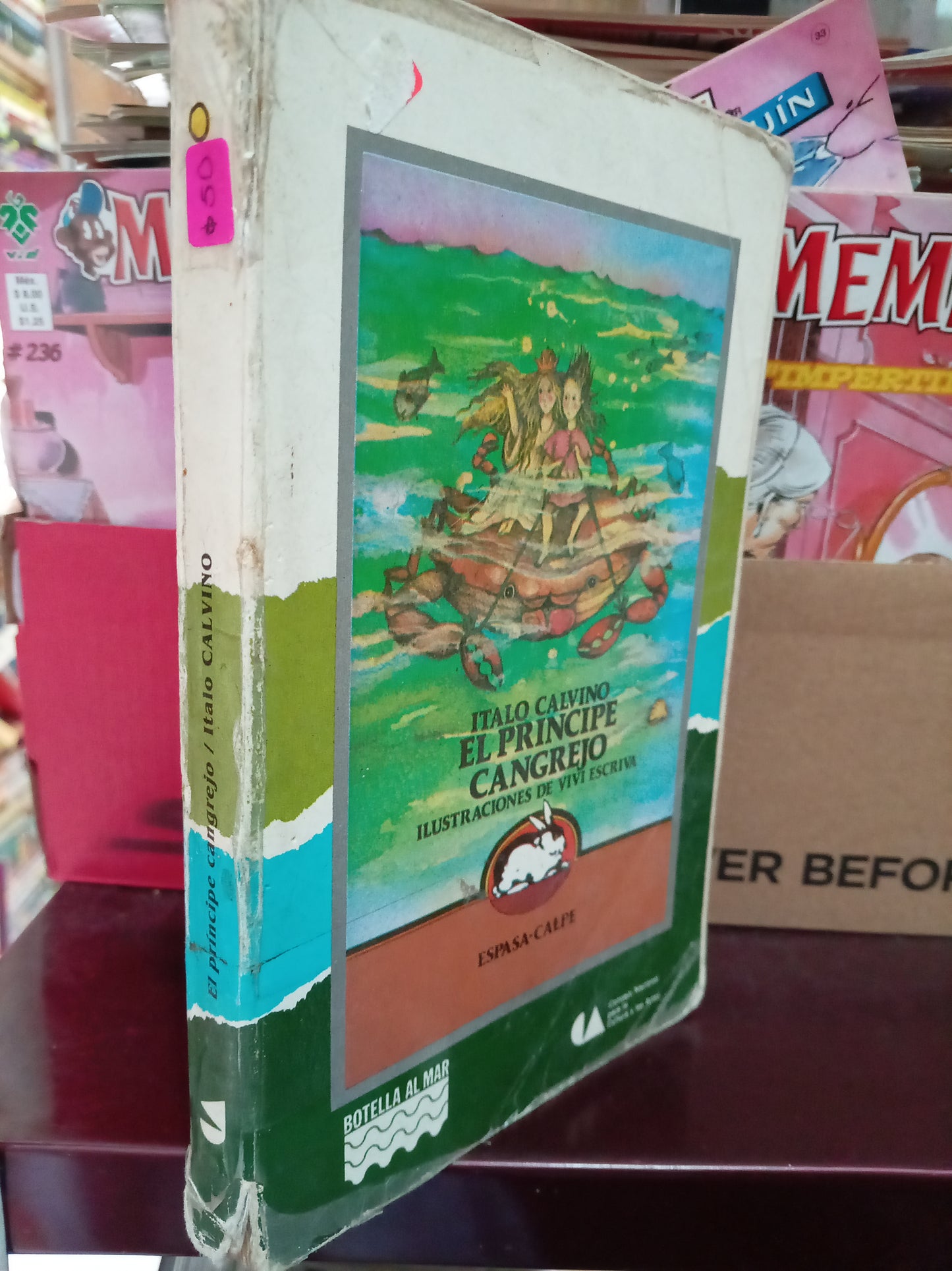 EL PRINCIPE CANGREJO POR ITALO CALVINO USADO NOVELA LITERARIO 305