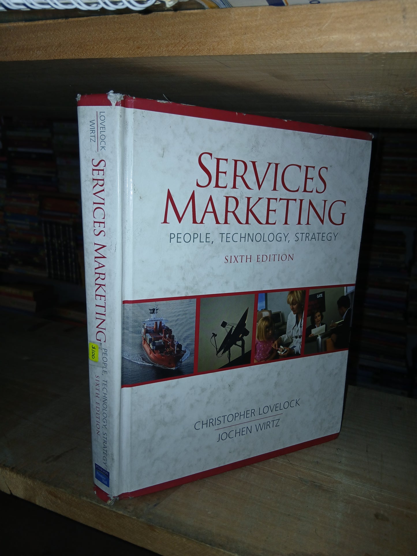 SERVICES MARKETING: PEOPLE, TECHNOLOGY, STRATEGY POR CHRISTOPHER LOVELOCK Y JOCHEN WIRTZ USADO MARKETING LITERARIO 207