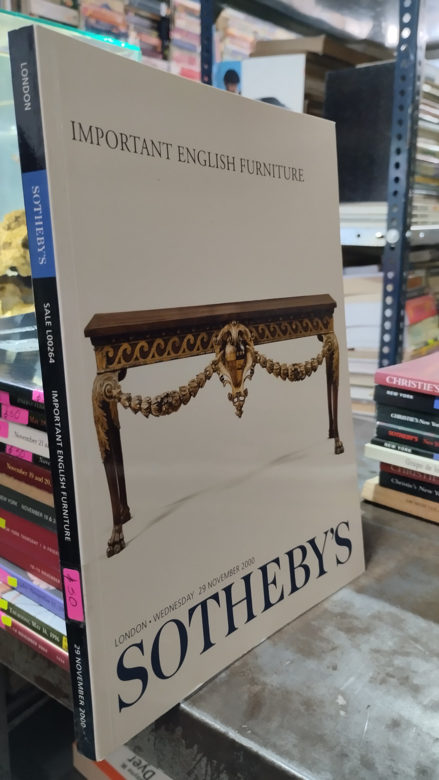 IMPORTANT ENGLISH FURNITURE LIBRO USADO ARTE ALDAMA