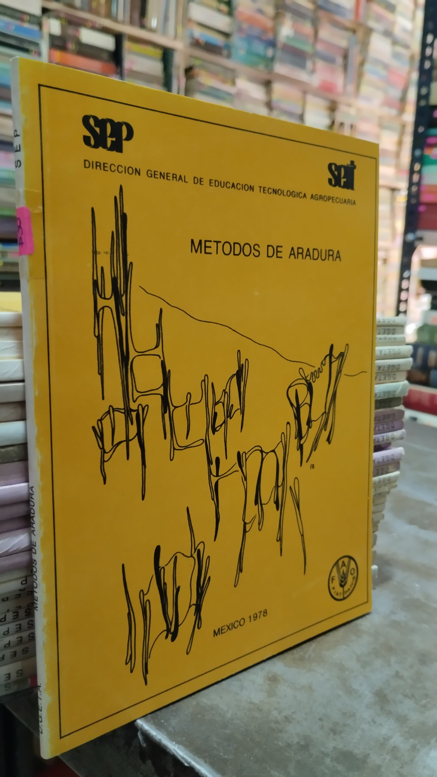 METODOS DE ARADURA LIBRO USADO AGRICULTURA ALDAMA