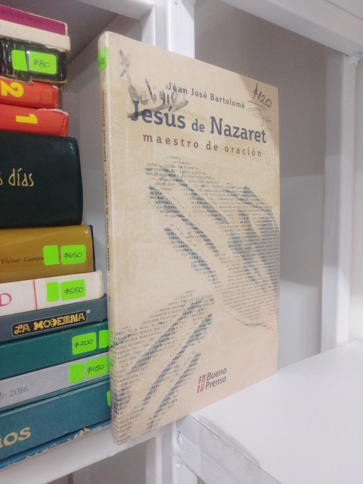 JESUS DE NAZARET MAESTRO DE ORACION, JUAN JOSE BARTOLOME, USADO, RELIGION, JUAREZ 515