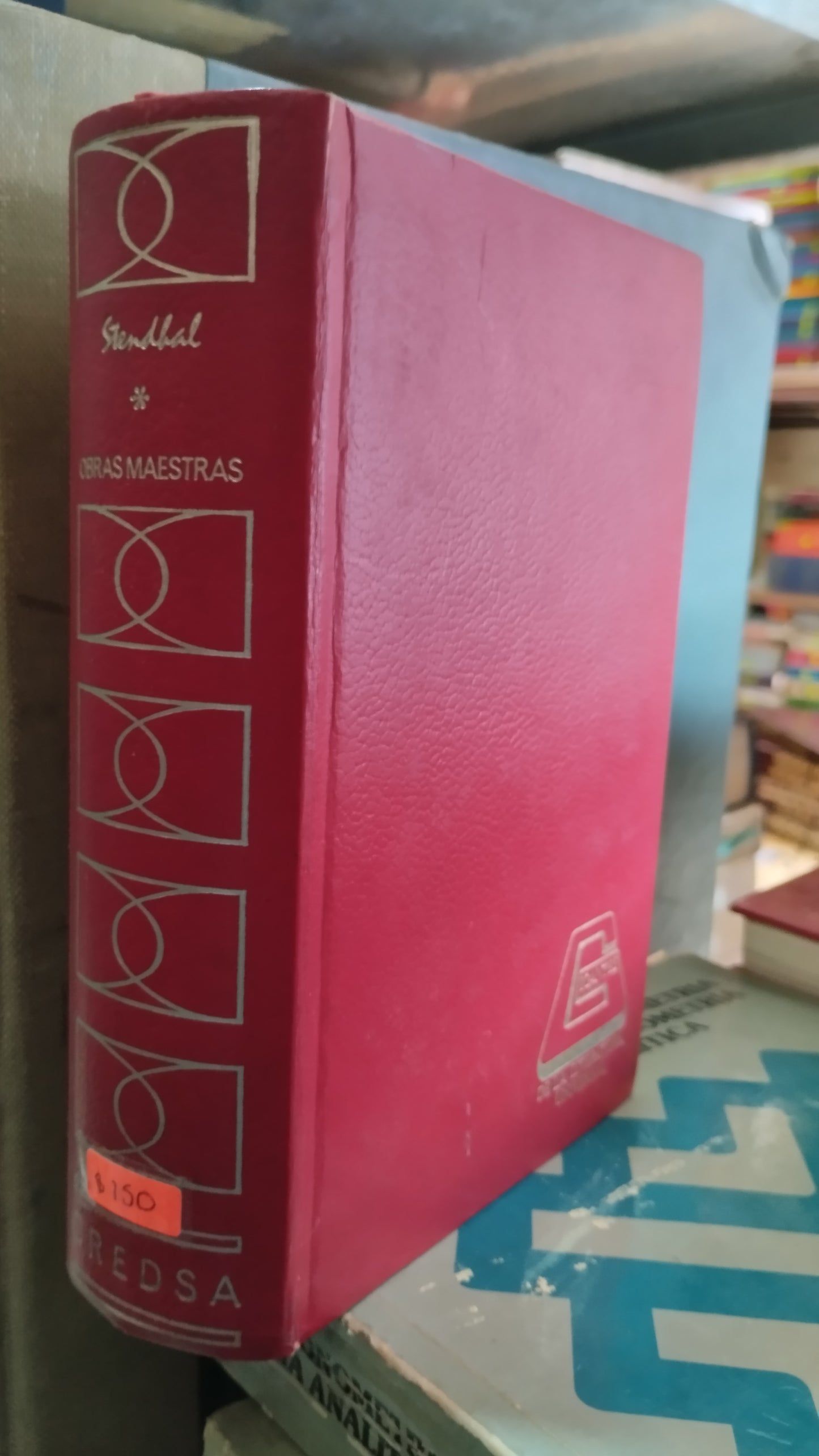 OBRAS MAESTRAS POR STENDHAL LIBRO USADO NOVELAS ALDAMA