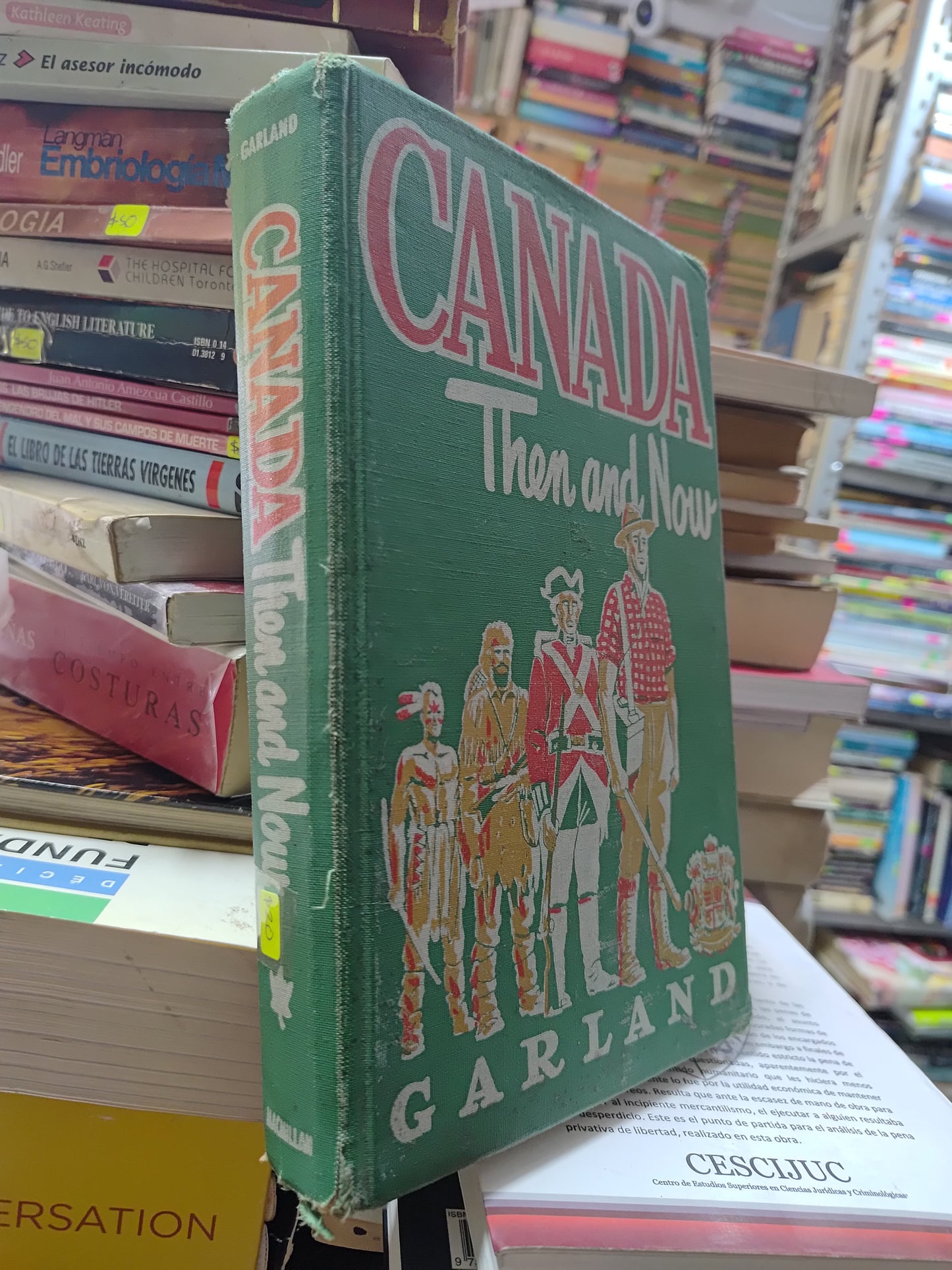 CANADA THEN AND NOW POR GARLDAN USADO IDIOMAS JUAREZ 507