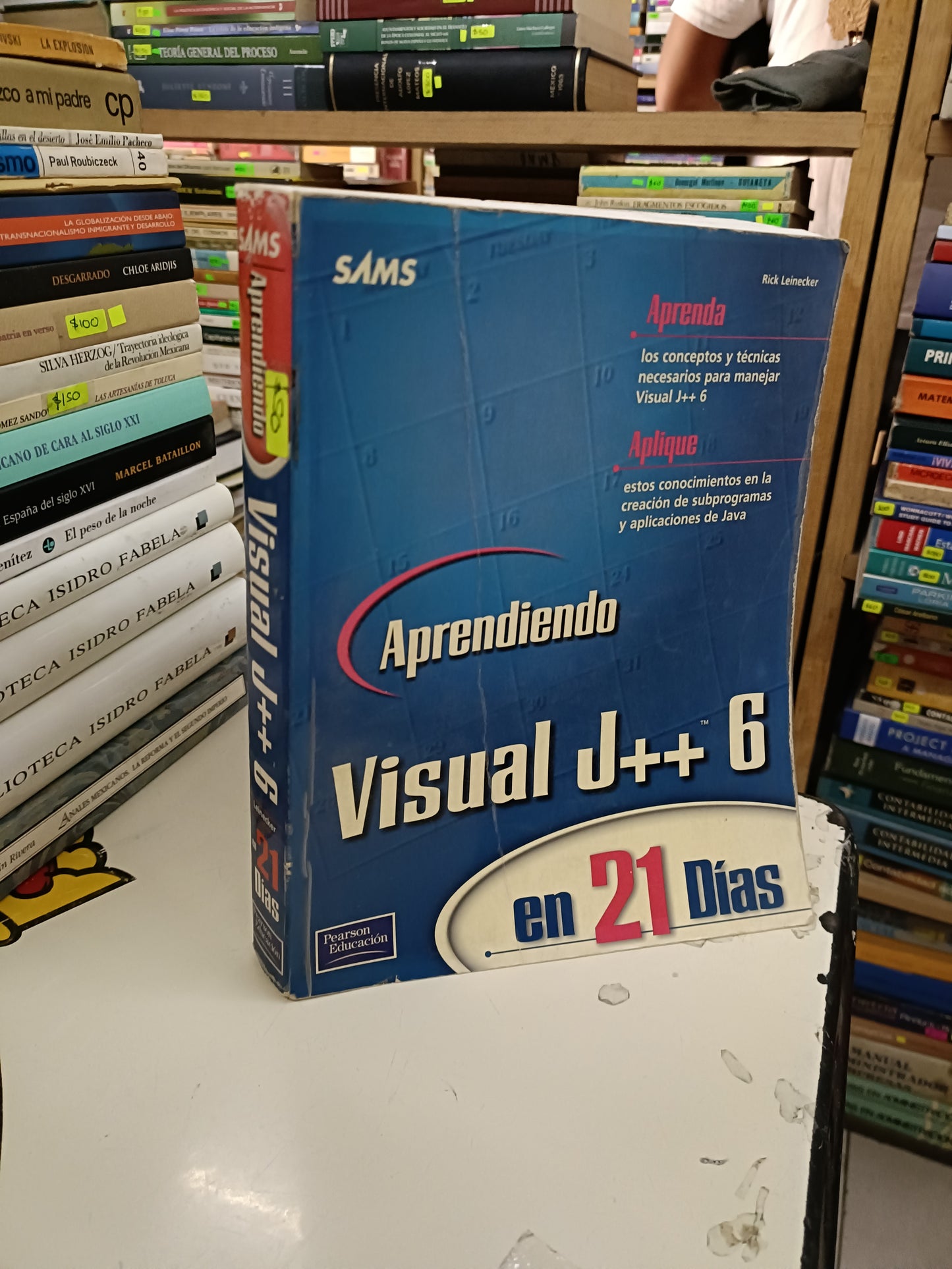 APRENDIENDO VISUAL J++ 6 EN 21 DÍAS POR RICK LEINECKER USADO COMPUTACIÓN LITERARIO 207