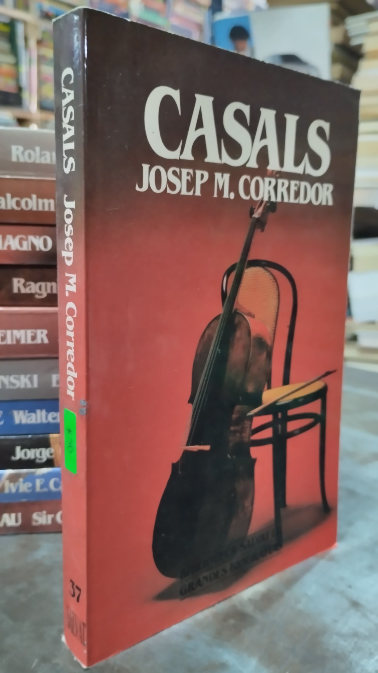 CASALS POR JOSEP M CORREDOR LIBRO USADO HISTORIA ALDAMA