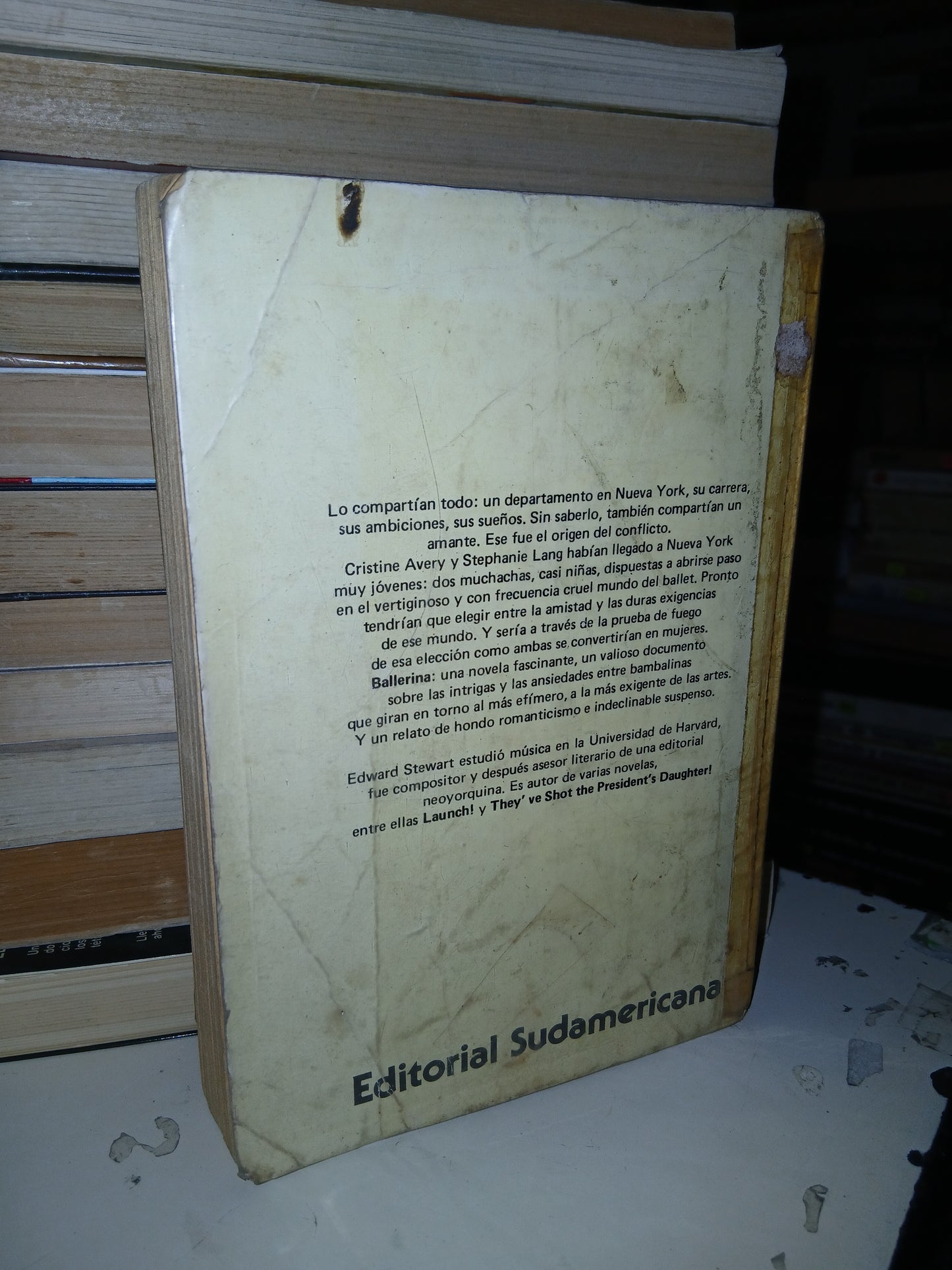 BALLERINA POR EDWARD STEWART USADO NOVELA LITERARIO 207