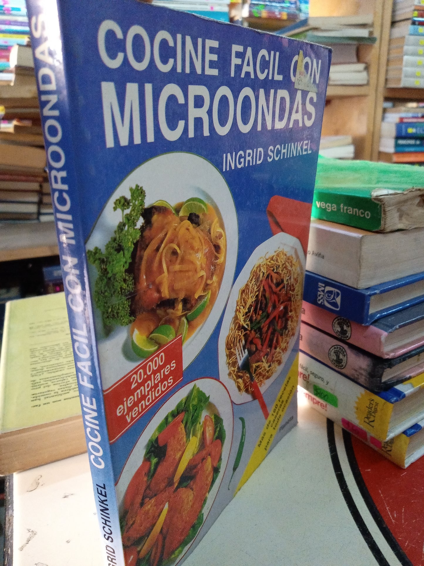 COCINE FACIL CON MICROONDAS POR INGRID SCHINKRL USADO COCINA LITERARIO 207