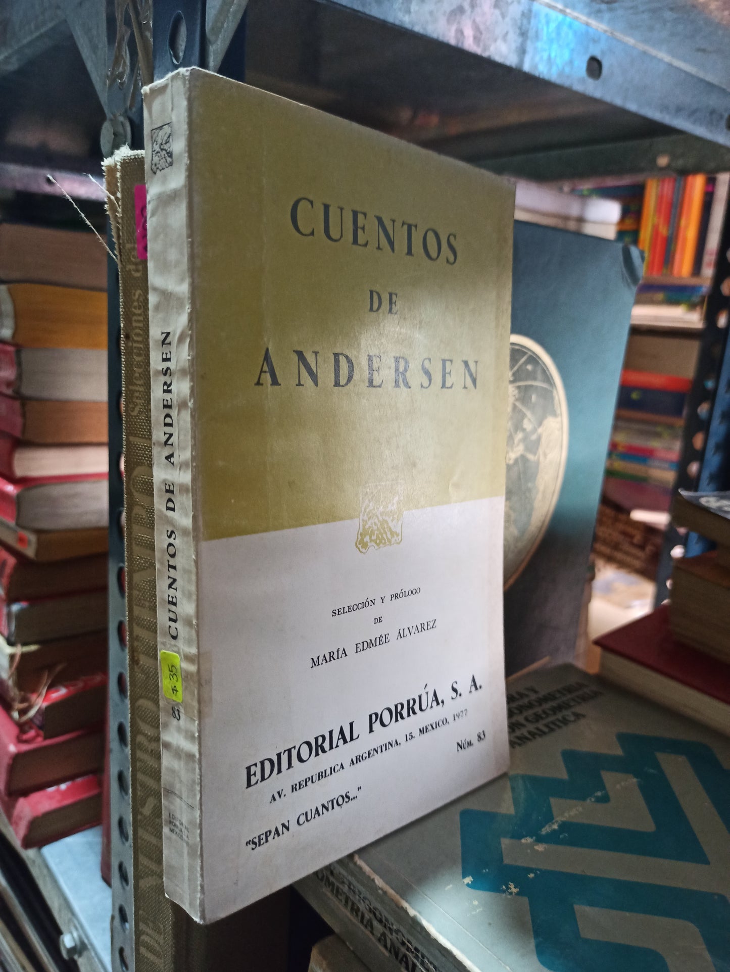CUENTOS DE HANS CHRISTIAN ANDERSEN USADO NOVELAS ALDAMA