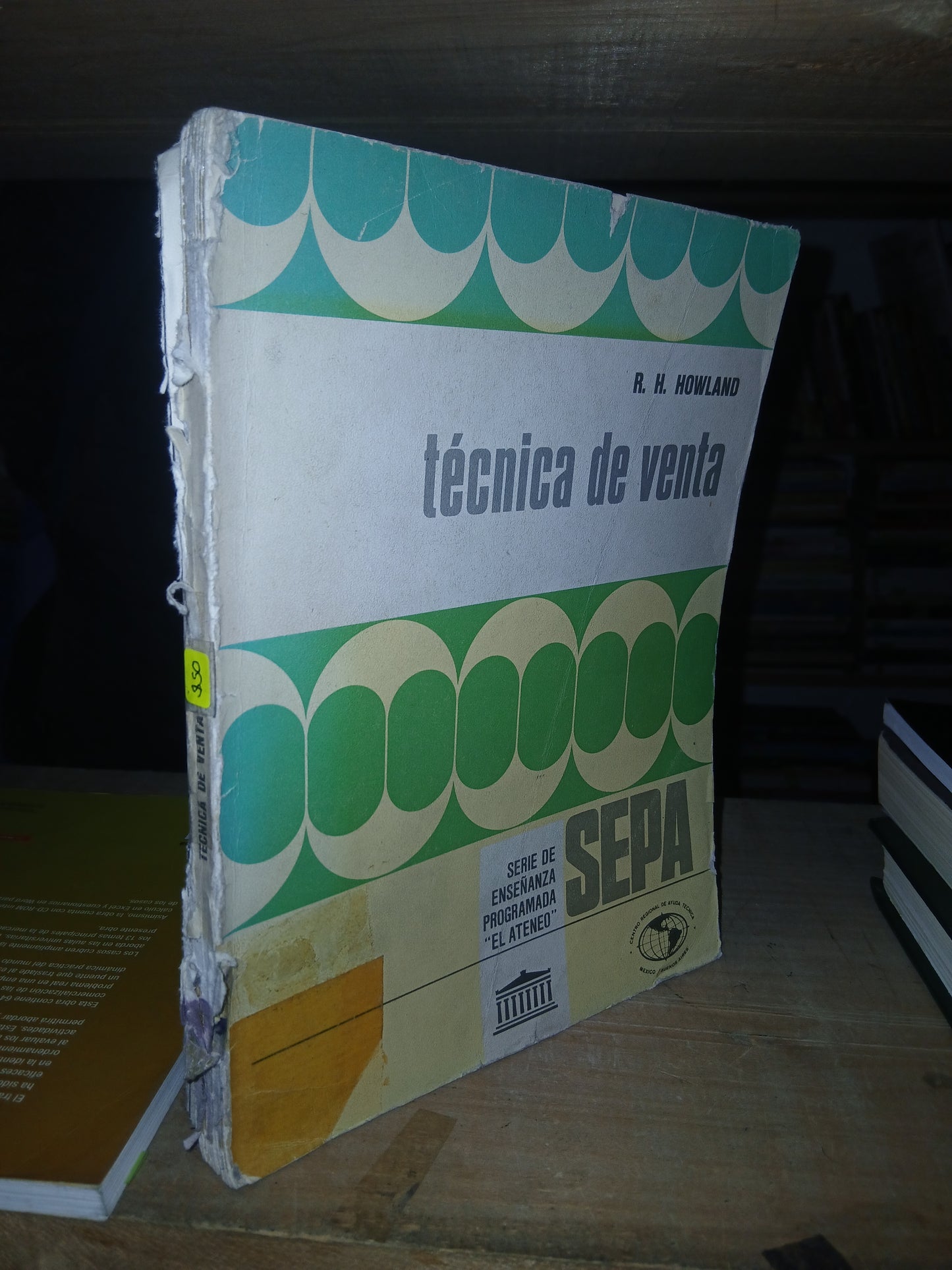 TÉCNICA DE VENTA POR R. H. HOWLAND USADO MARKETING LITERARIO 207