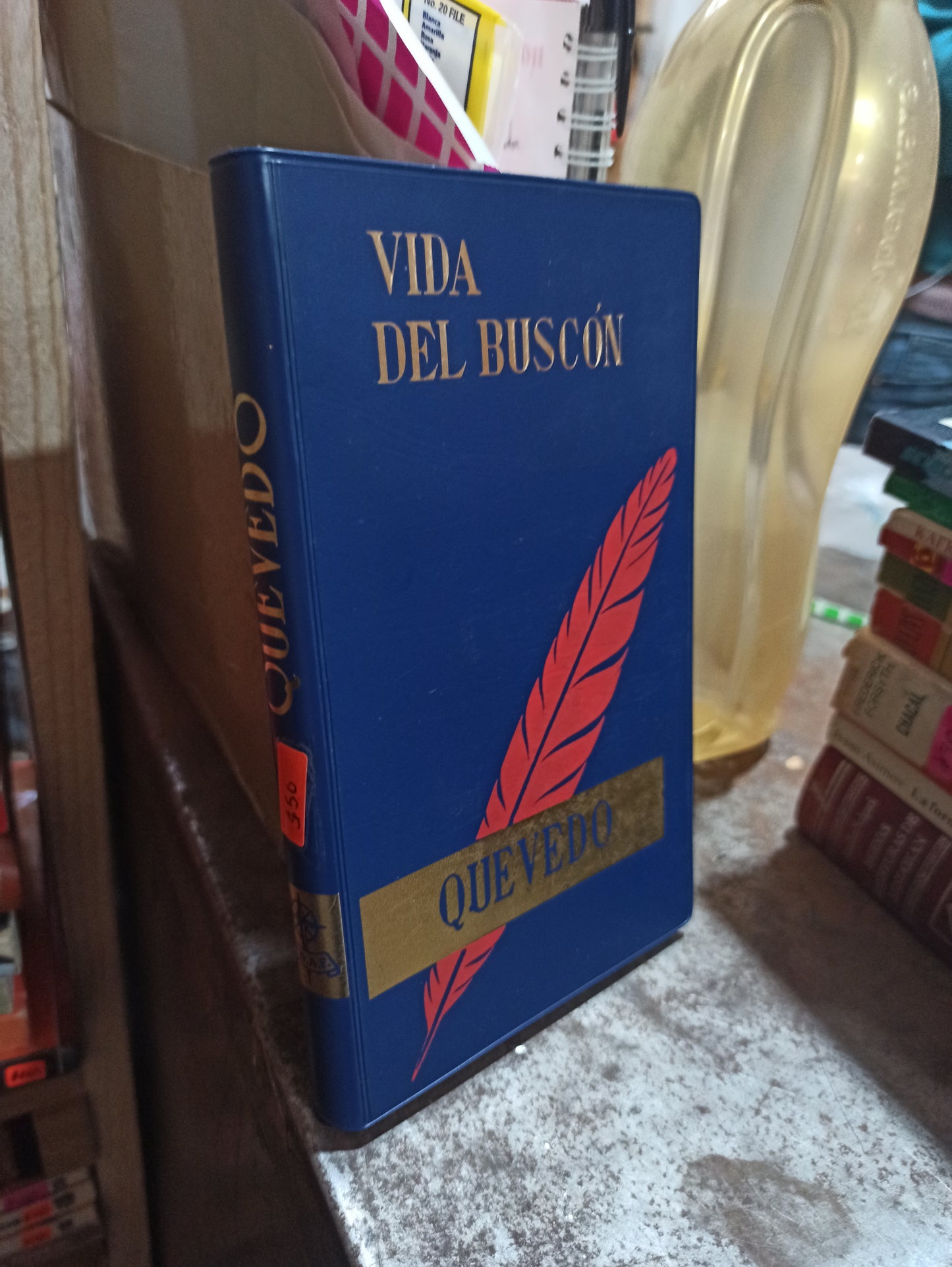 HISTORIA DE LA VIDA DEL BUSCON POR FRANCISCO DE QUEVEDO USADO NOVELAS ALDAMA