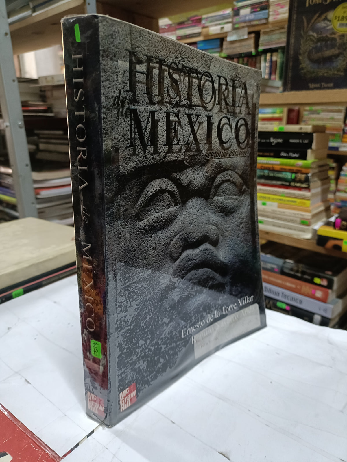 HISTORIA DE MEXICO SEGUNDA EDICION POR ERNESTO VILLAR, RAMIRO NAVARRO USADO HISTORIA LITERARIO 207