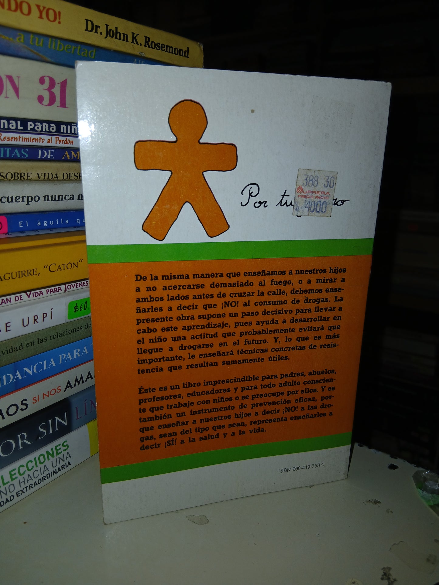 DI QUE NO A LAS DROGAS POR ALAN GARNER USADO SUPERACIÓN PERSONAL LITERARIO 207