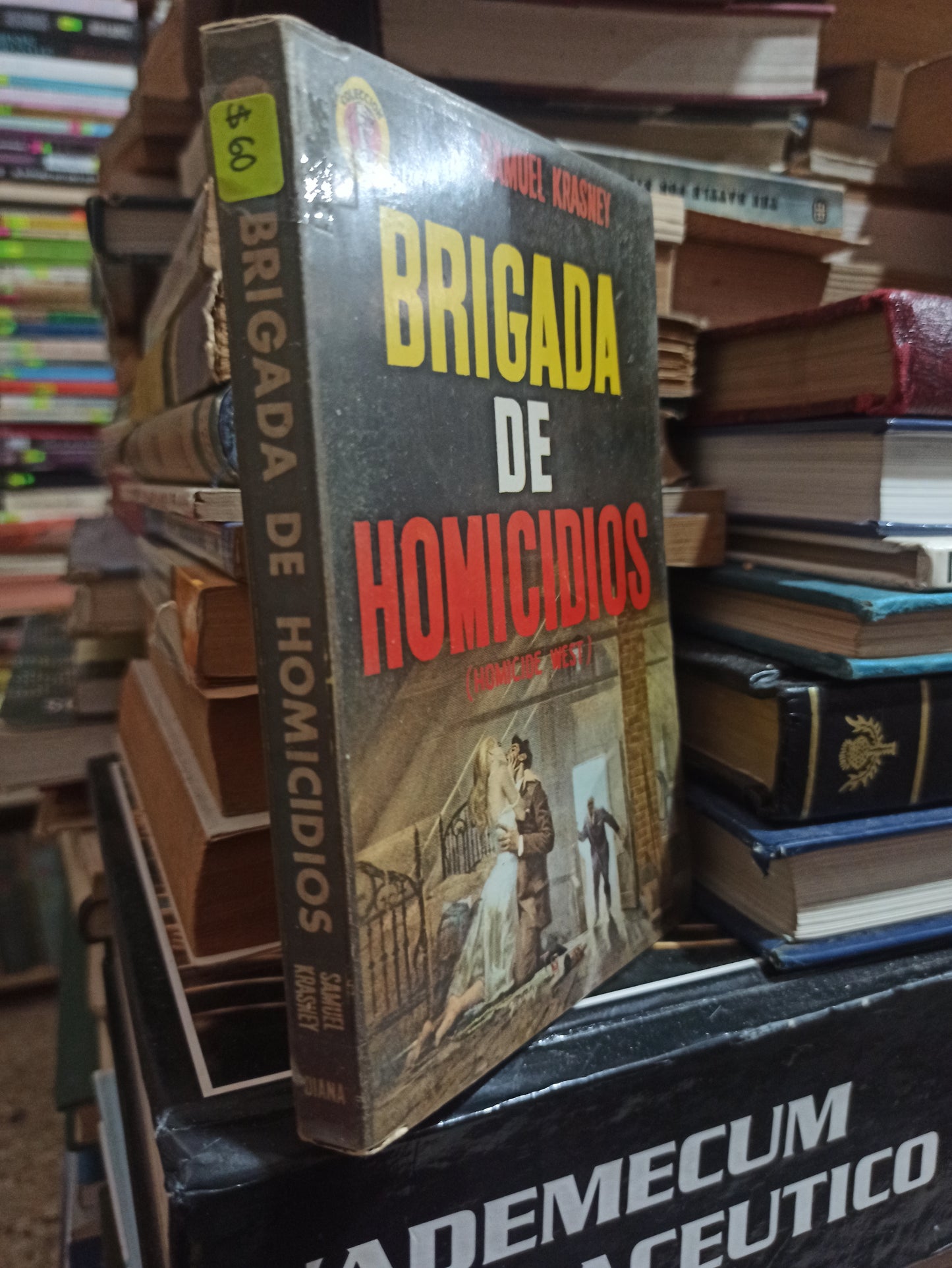 BRIGADA DE HOMICIDIOS POR SAMUEL KRASNEY USADO NOVELAS ALDAMA