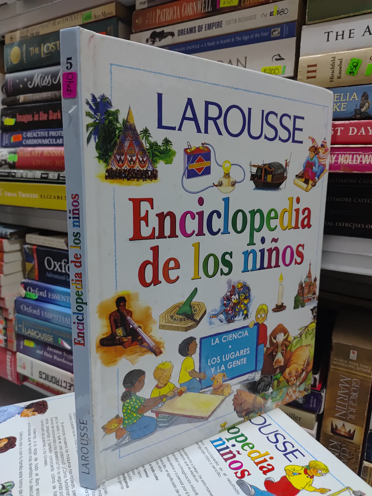 ENCICLOPEDIA DE LOS NIÑOS 5 LAROUSSE USADO INFANTILES JUAREZ 507