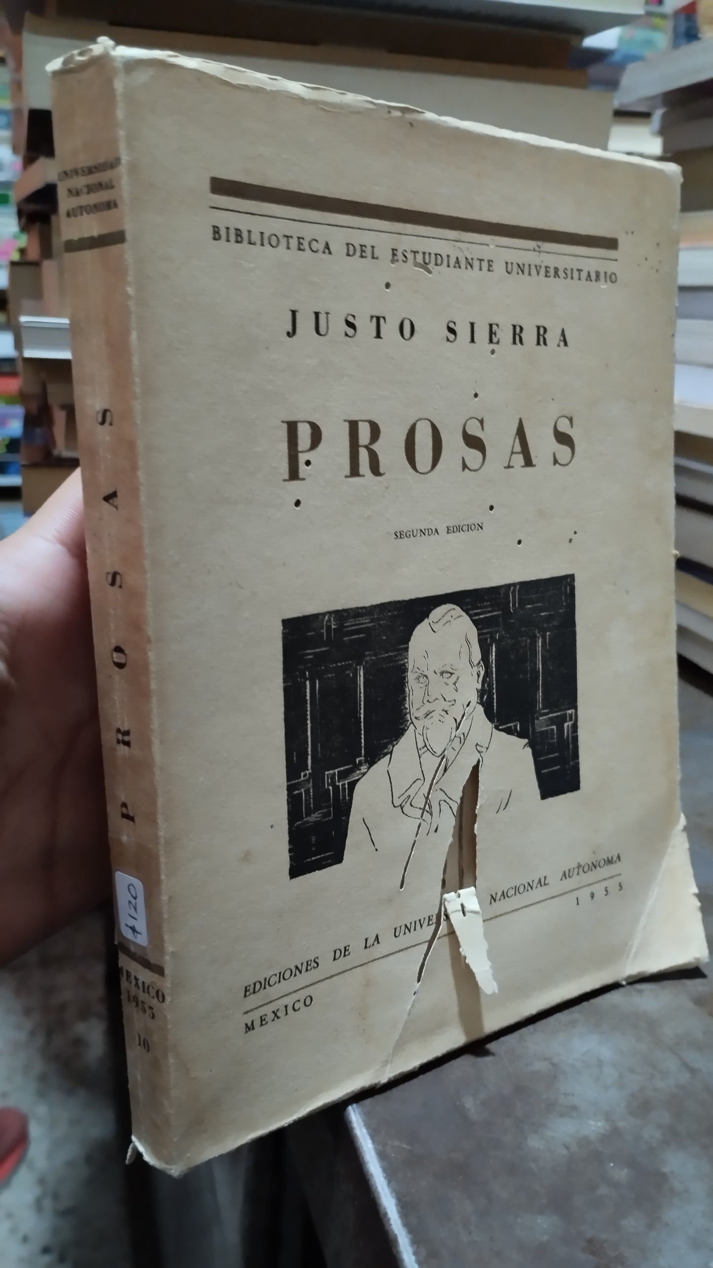PROSAS POR JUSTO SIERRA LIBRO USADO NOVELAS ALDAMA