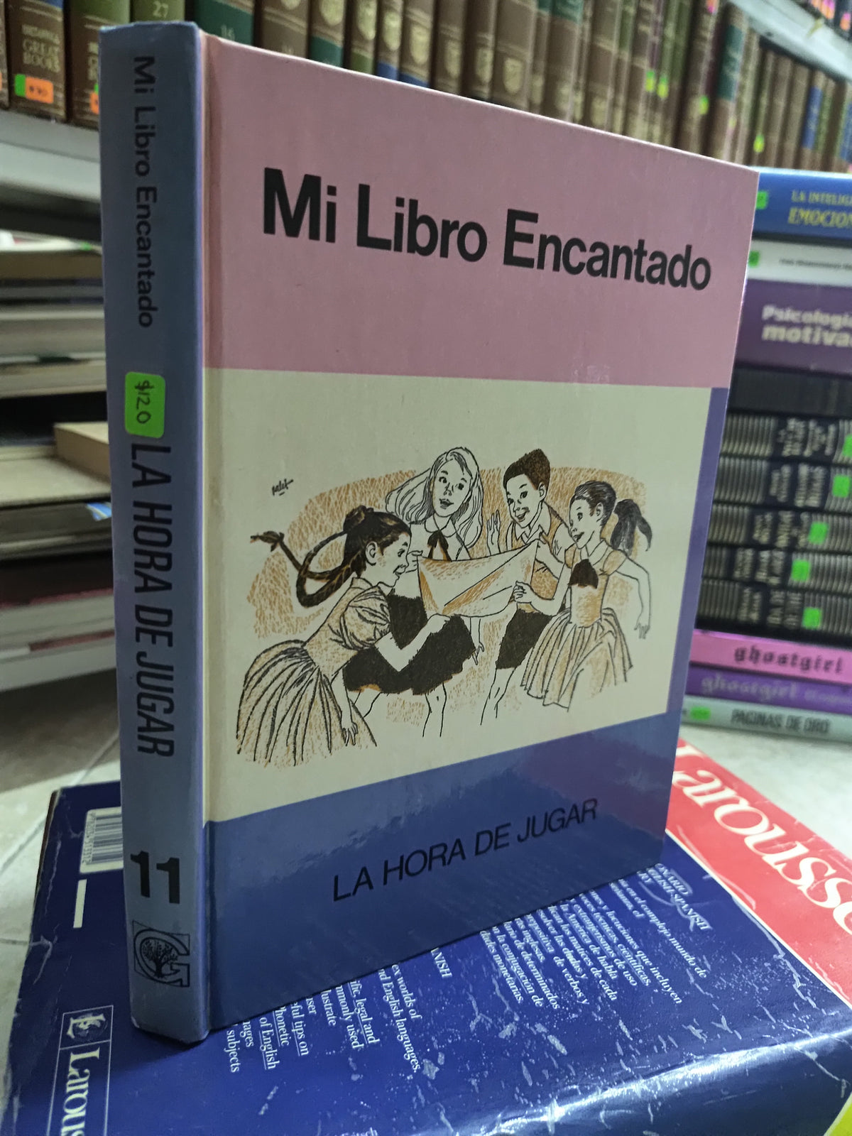 MI LIBRO ENCANTADO LA HORA DE JUGAR EDITORIAL CUMBRE USADO INFANTILES JUAREZ 515