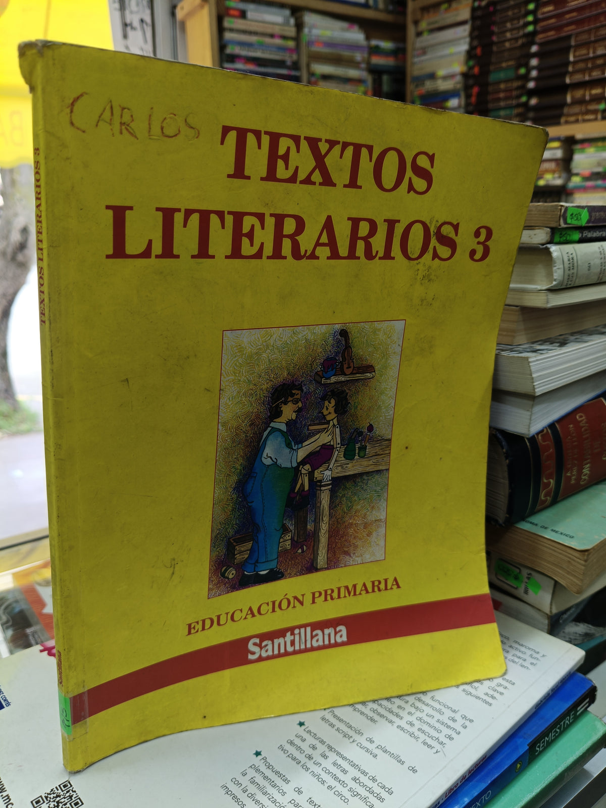 TEXTOS LITERARIOS 3 USADO INFANTIL JUAREZ 507