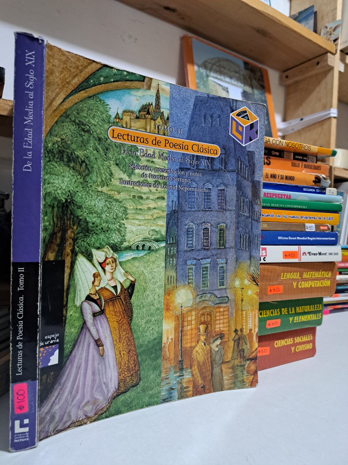 LECTURAS DE POESIA CLASICA DE LA EDAD MEDIA AL SIGLO XIX TOMO II