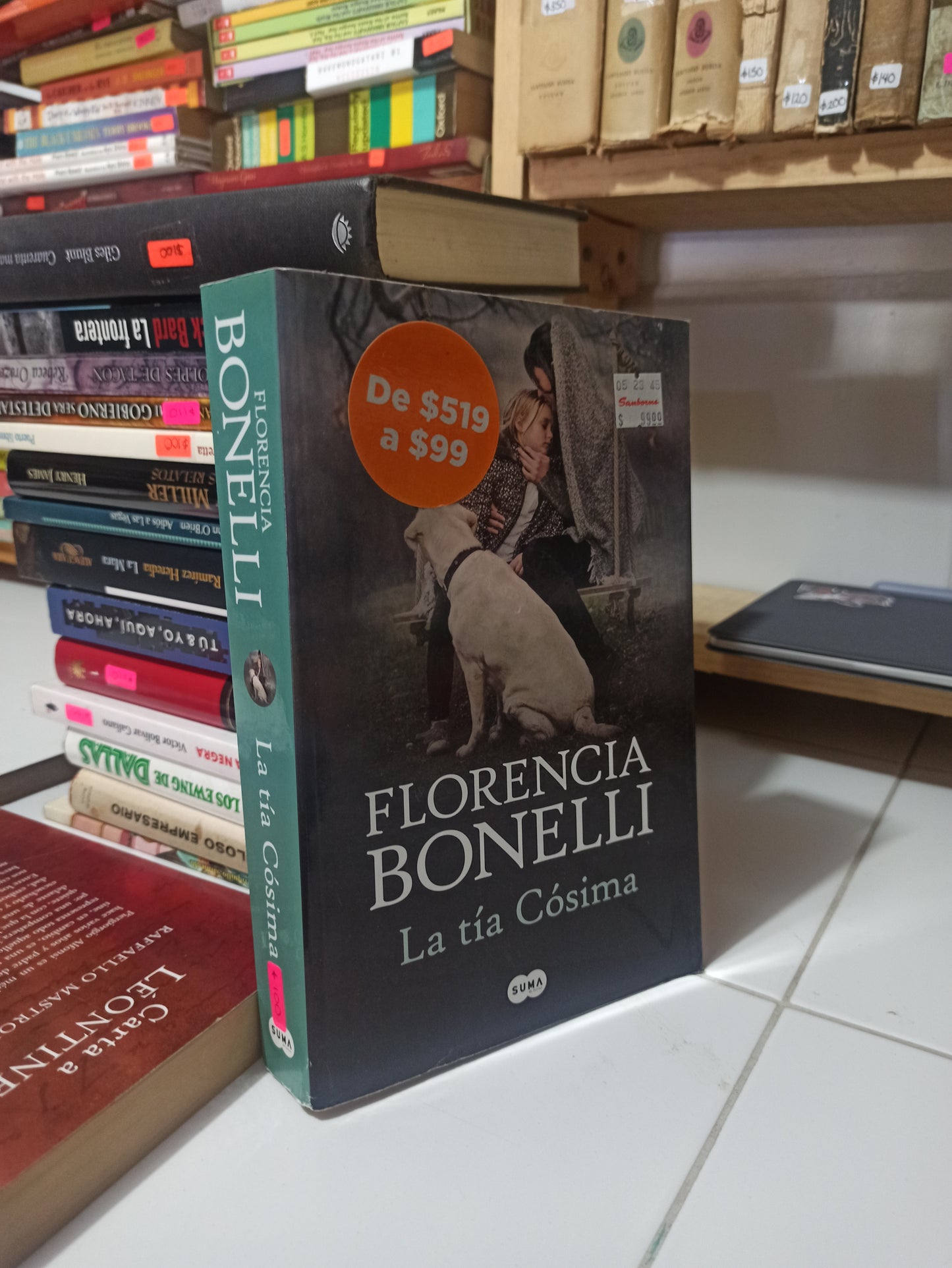 LA TIA COSIMA POR FLORENCIA BONELLI USADO NOVELAS JUÁREZ