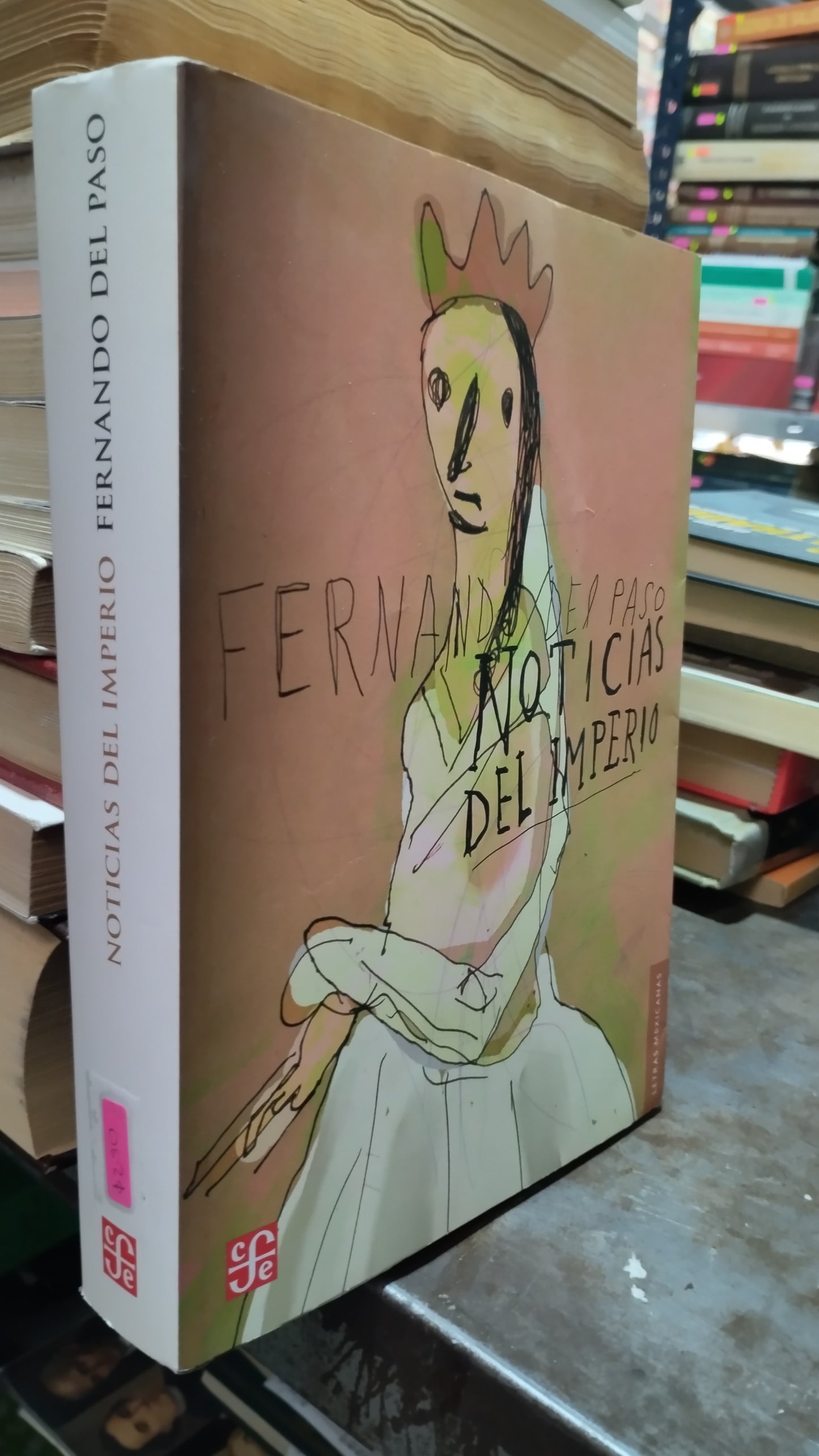 NOTICIAS DE UN IMPERIO POR FERNANDO DEL PASO LIBRO USADO NOVELAS ALDAMA