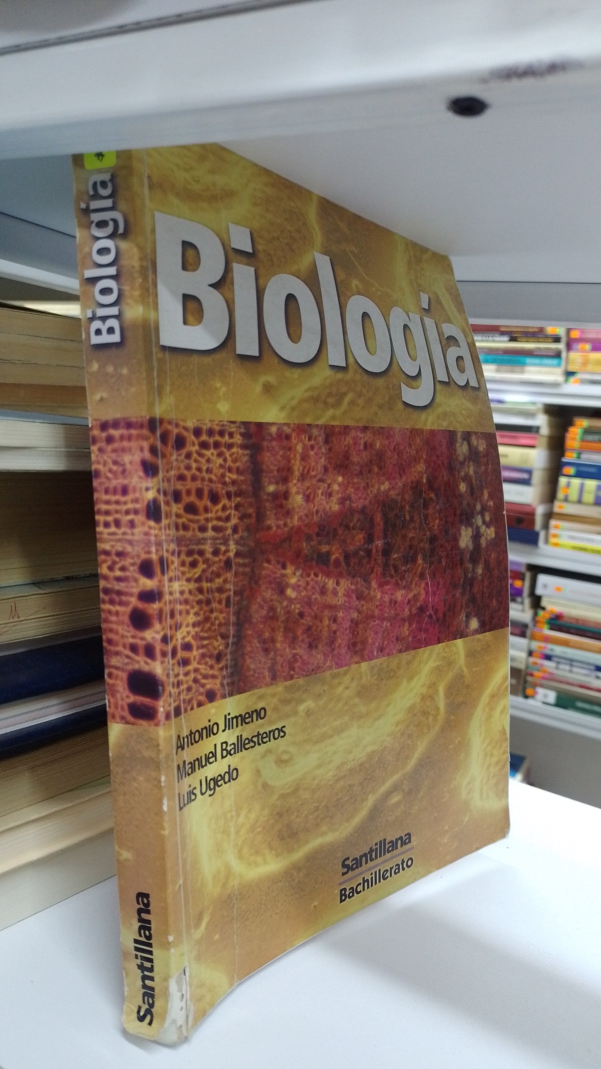 BIOLOGIA BACHILLERATO POR ANTONIO JIMENO MANUEL BALLESTEROS LUIS UGEDO USADO BIOLOGIA JUAREZ 515