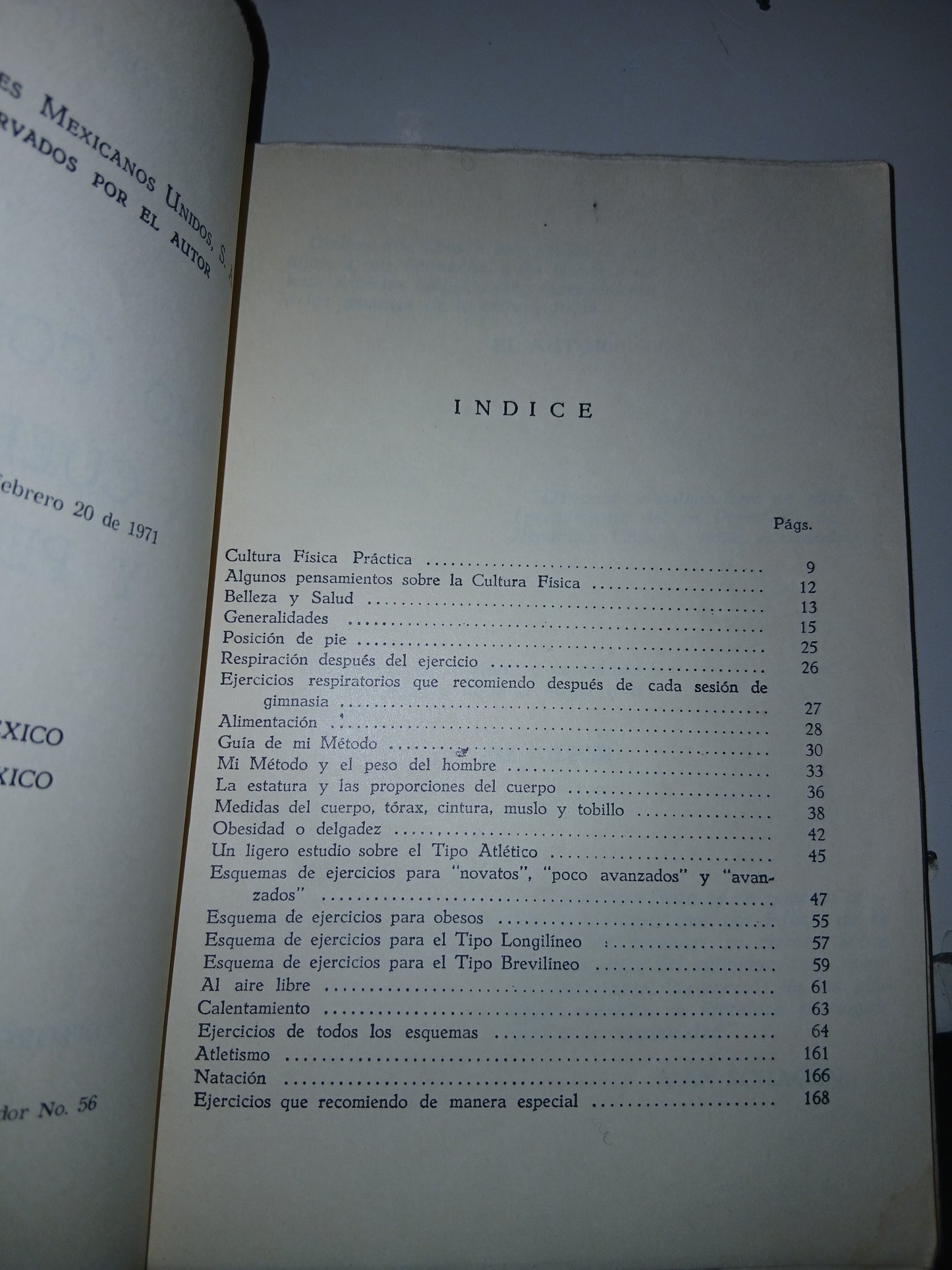 UN CUERPO SANO Y PERFECTO POR JULIO MERA CARRASCO USADO DEPORTES LITERARIO 207