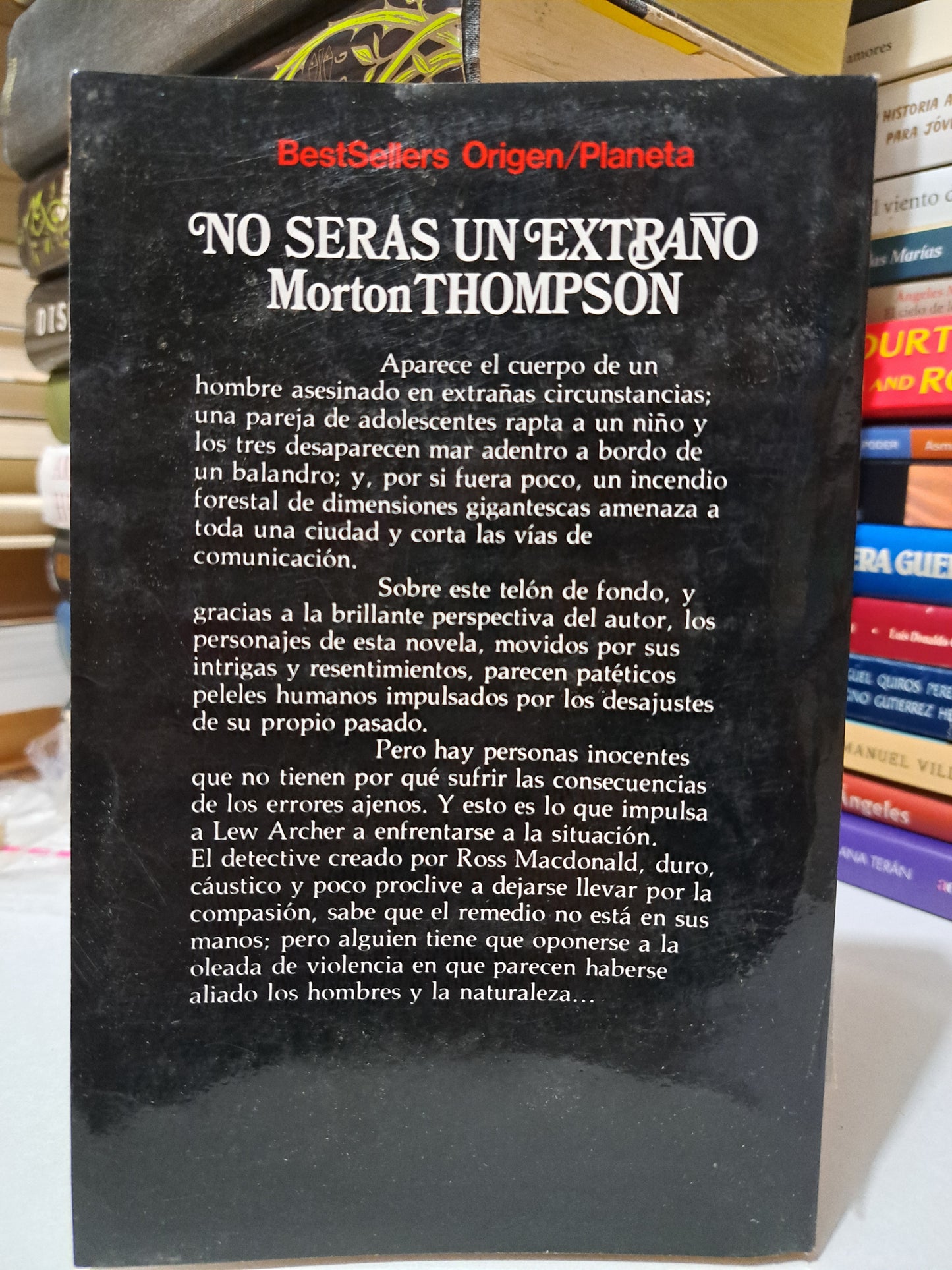 NO SERÁS UN EXTRAÑO I MORTON THOMPSON USADO NOVELA JUÁREZ