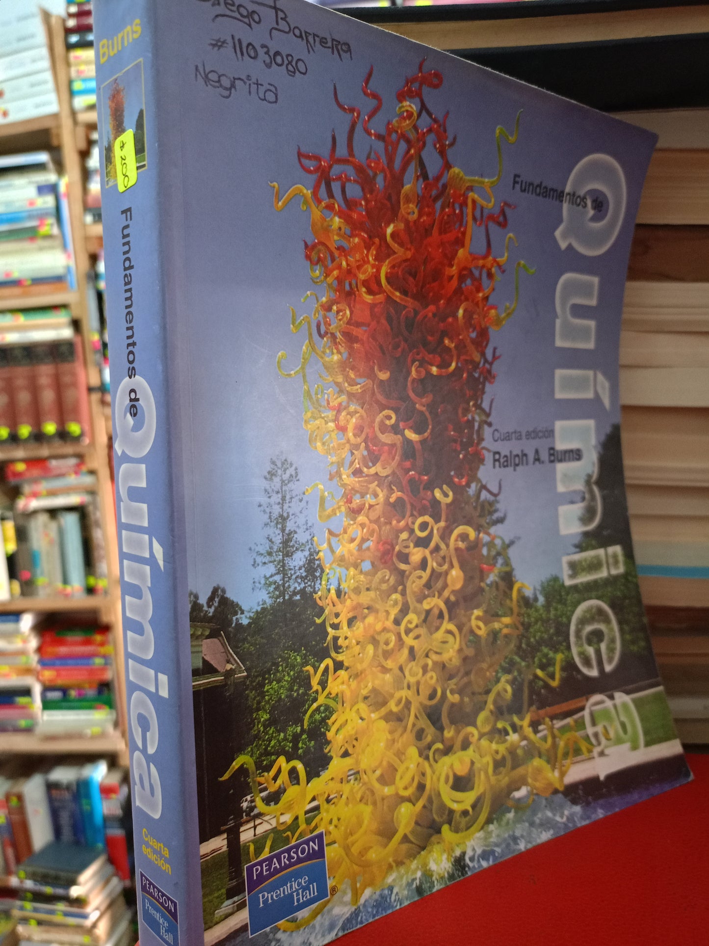 FUNDAMENTOS DE QUIMICA POR RALPH A. BURNS USADO QUIMICA LITERARIO 305