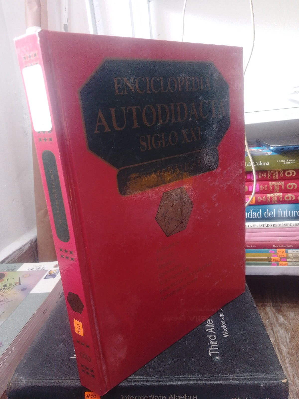 ENCICLOPEDIA AUTODIDACTICA SIGLO XXI POR THEMA USADO MATEMATICAS JUAREZ 515