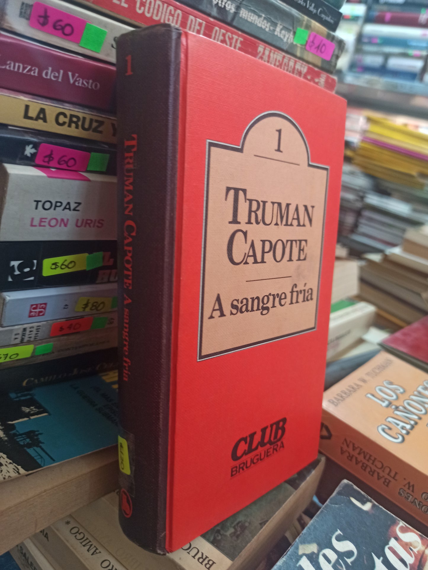 A SANGRE FRÍA POR TRAUMAN CAPOTE USADO NOVELAS ALDAMA