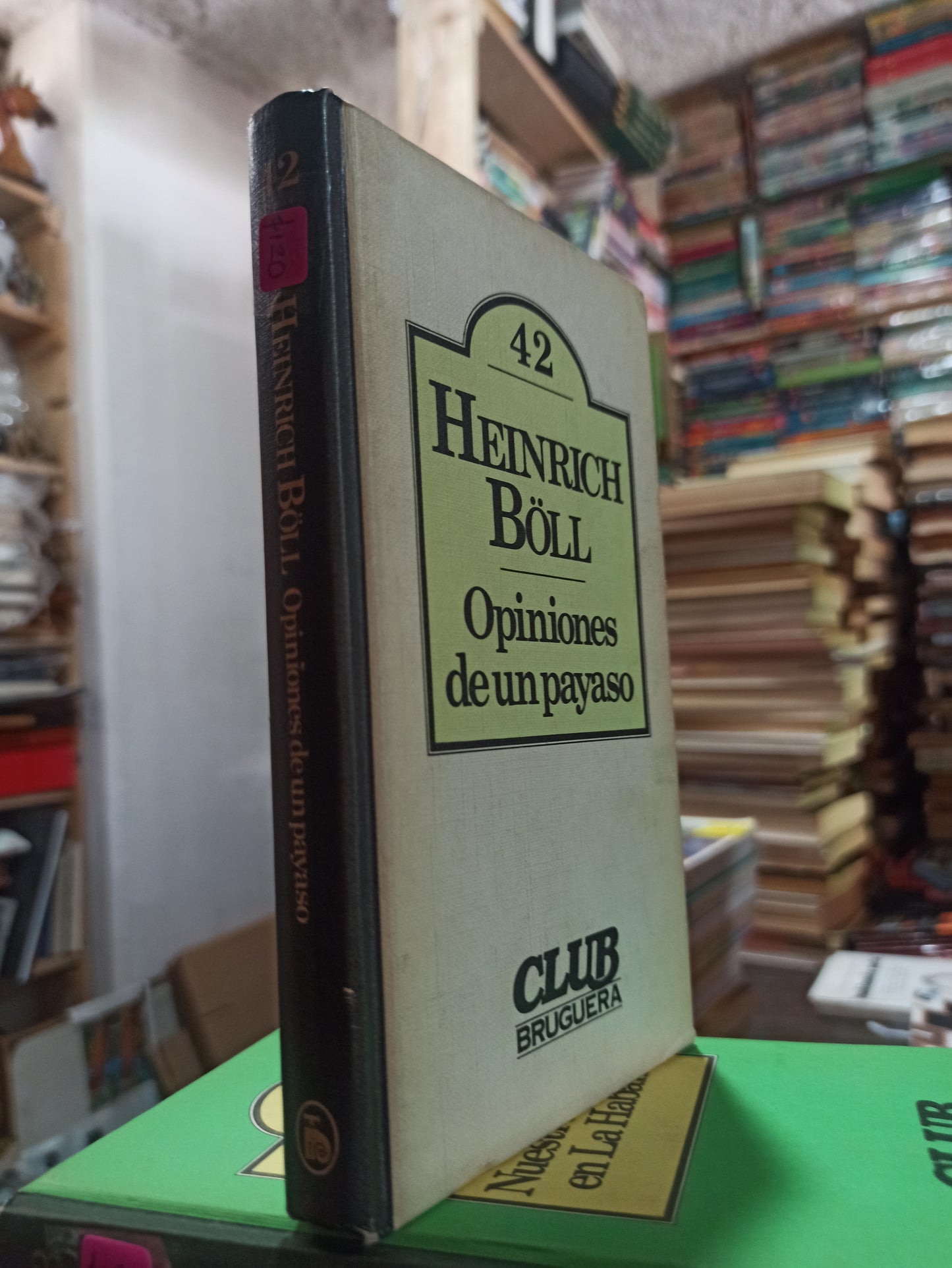 OPINIONES DE UN PAYASO POR HENRICH BOLL USADO NOVELAS ALDAMA