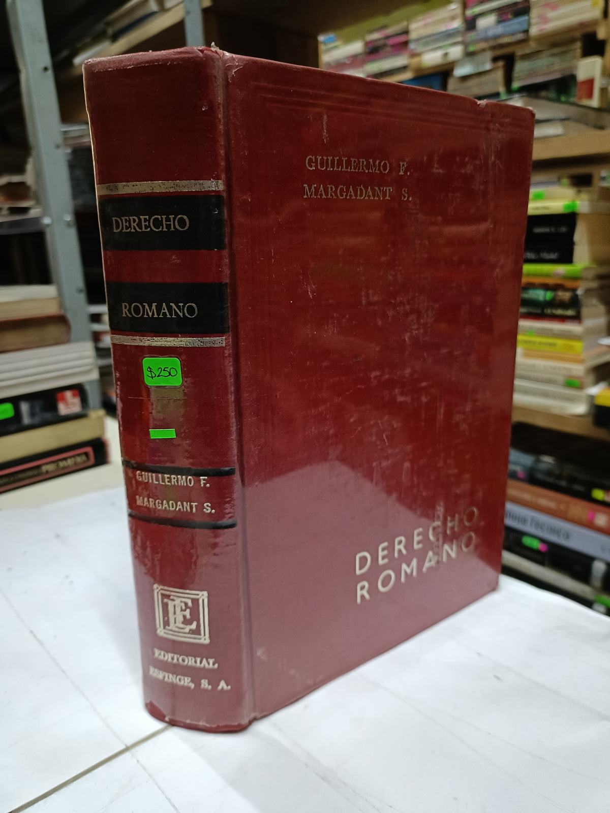 DERECHO ROMANO POR GUILLERMO F. MARGADANT S. USADO DERECHO LITERARIO 207