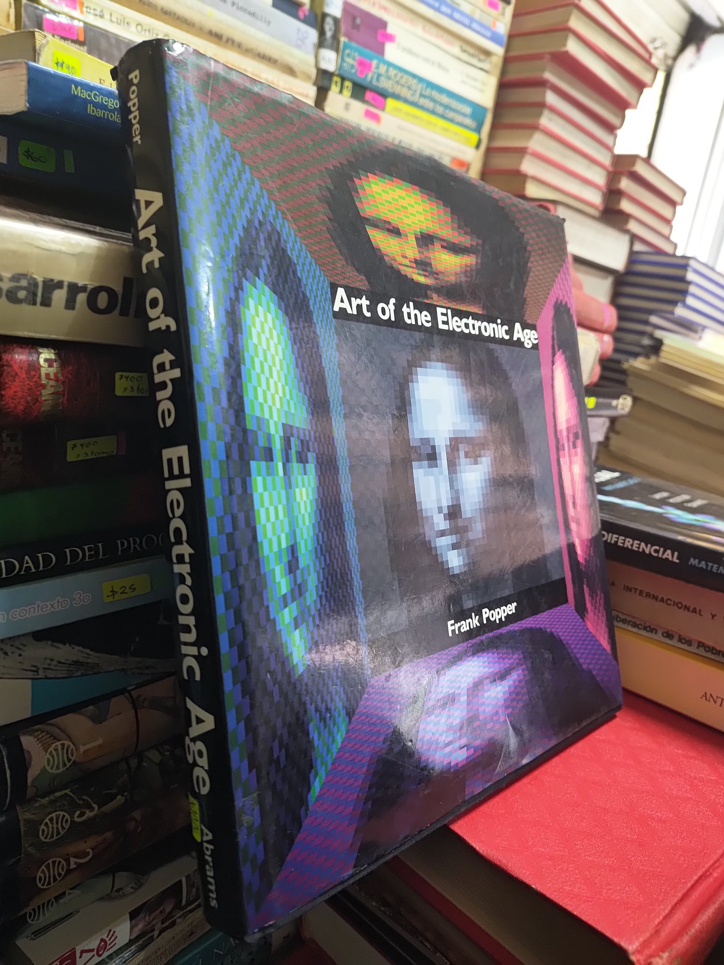 ART OF THE ELECTRONIC AGE POR FRANK POPPER USADO ARTES JUAREZ 507