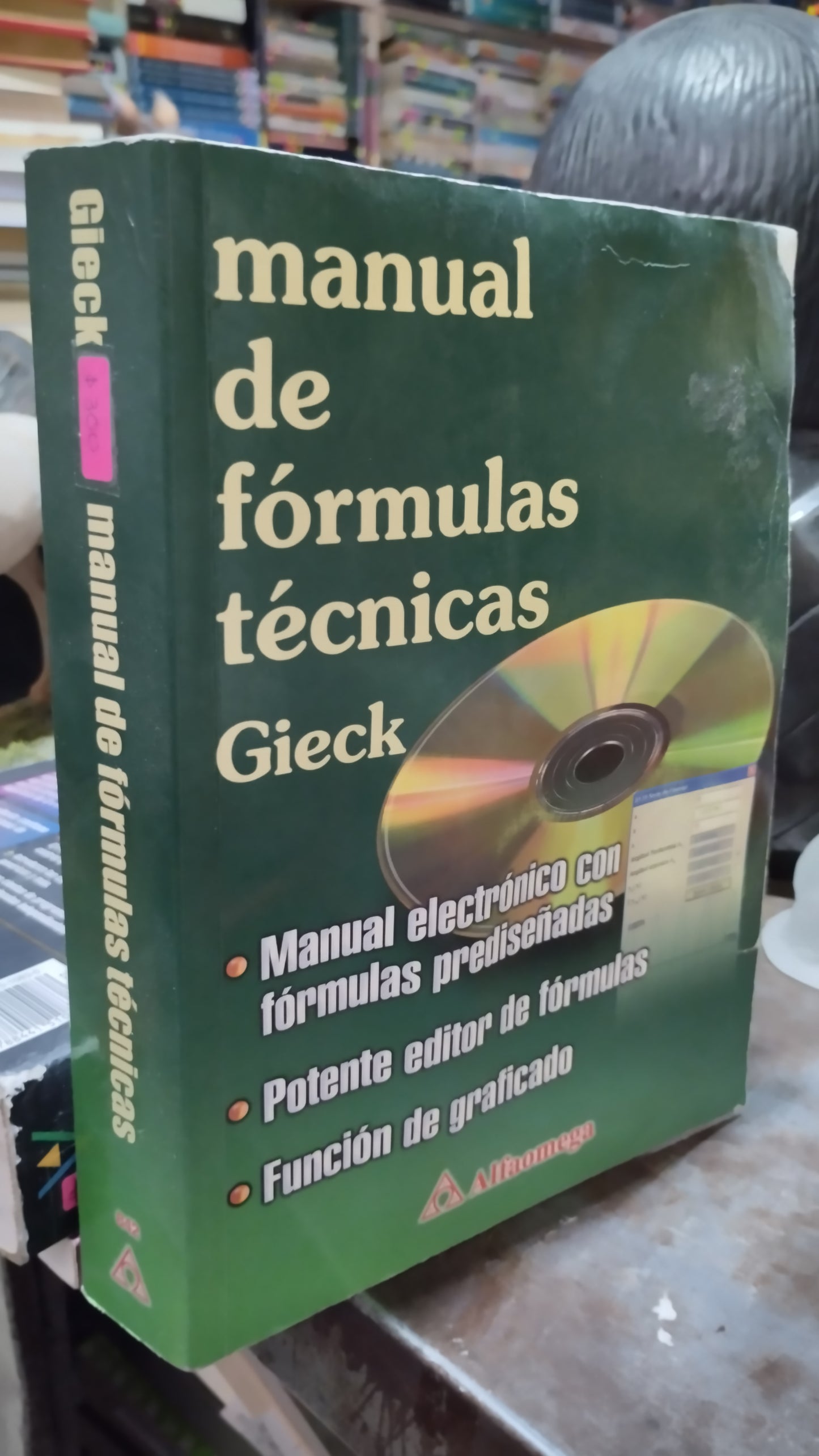 MANUAL DE FORMULAS TECNICAS POR GIECK LIBRO USADO COMPUTACION ALDAMA