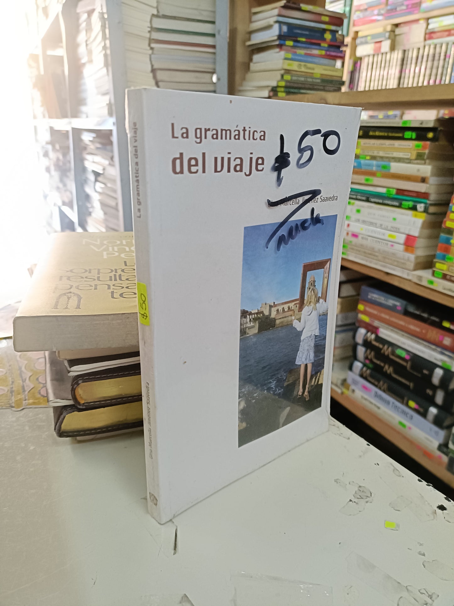 LA GRAMÁTICA DEL VIAJE POR GINA MARCELLA JIMÉNEZ SAAVEDRA USADO NOVELA LITERARIO 207