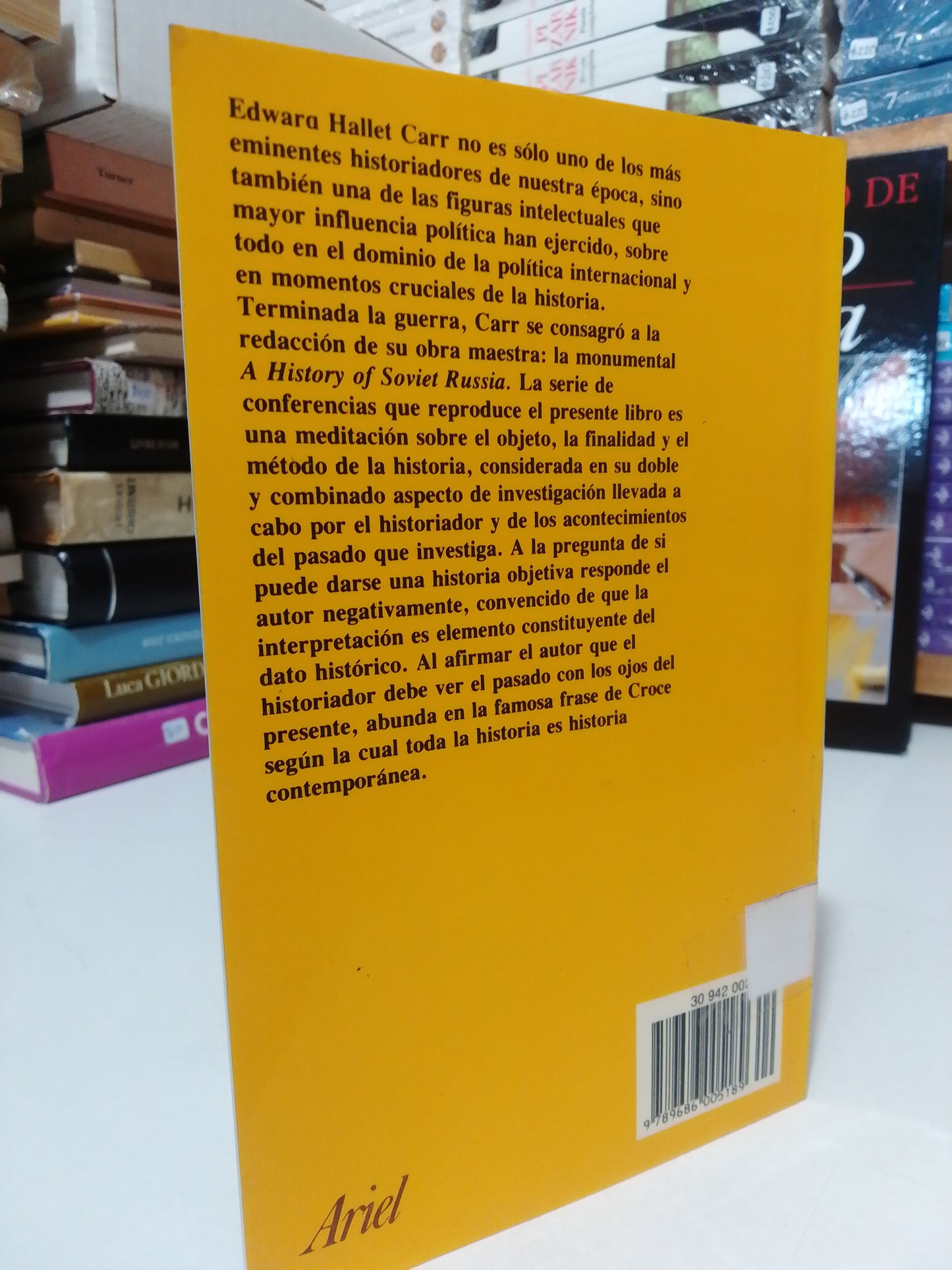 QUE ES LA HISTORIA POR EDWARD H.CAR USADO HISTORIA JUAREZ