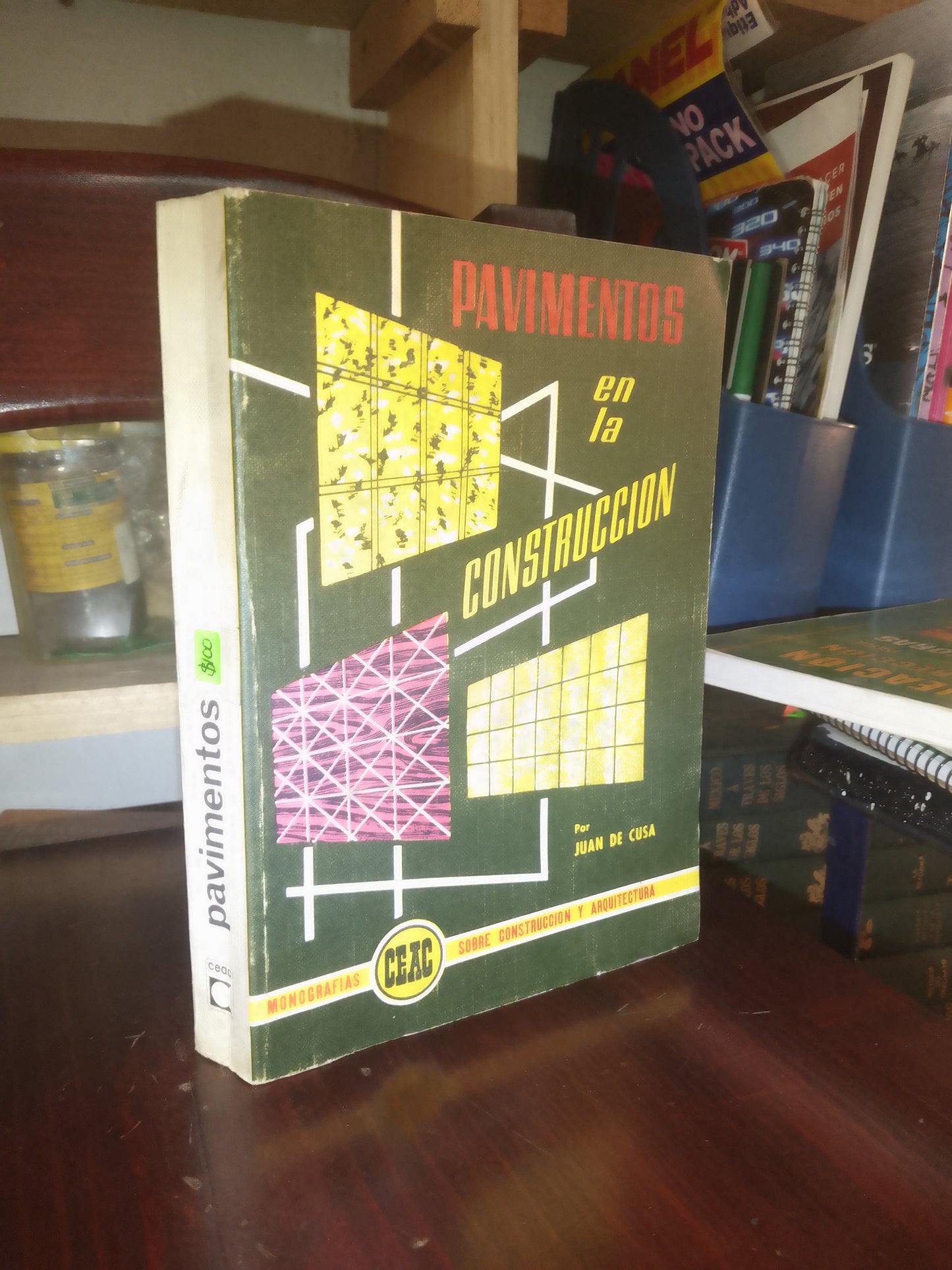 PAVIMENTOS EN LA CONSTRUCCIÓN POR JUAN DE CUSA USADO ARQUITECTURA LITERARIA 207