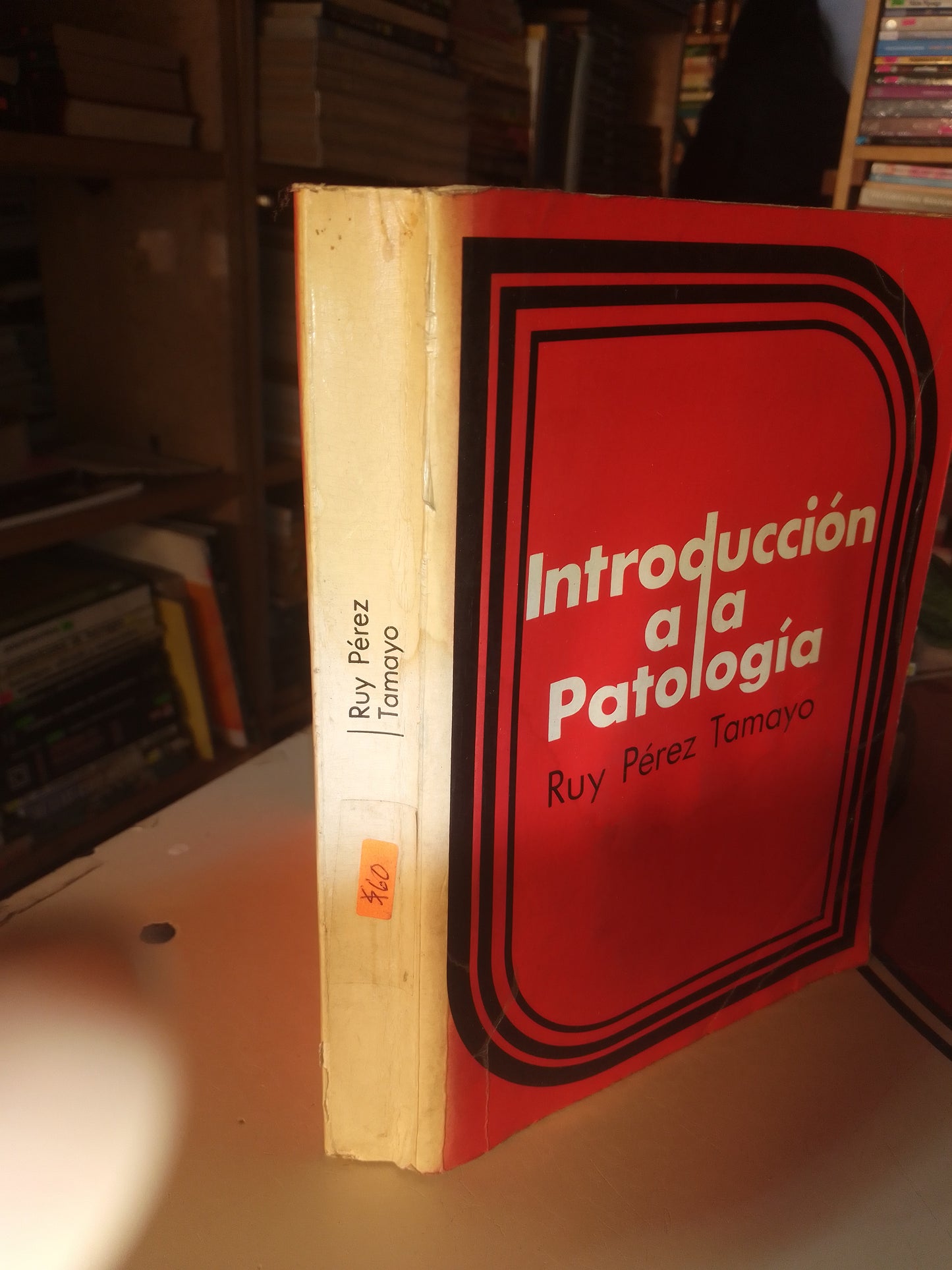 INTRODUCCIÓN A LA PATOLOGIA POR RUY PEREZ TAMAYO USADO MEDICINA LITERARIO 207